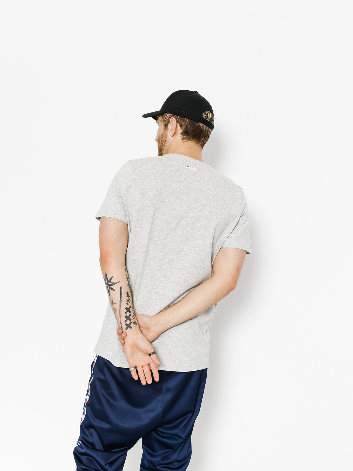 Fila T-shirt Zach (light grey melange bros)