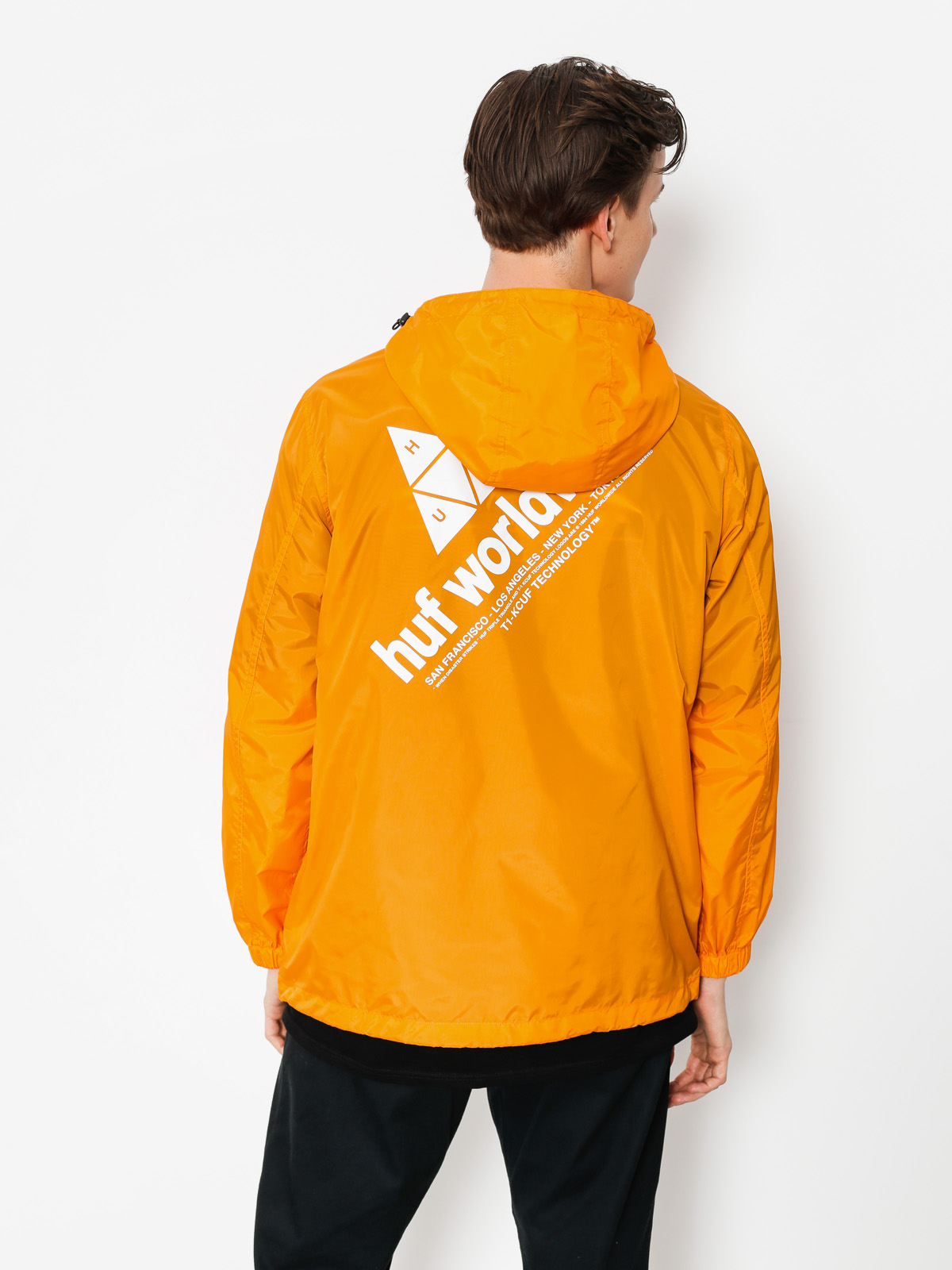 HUF Jacket Peak Anorak - orange (cantaloupe)
