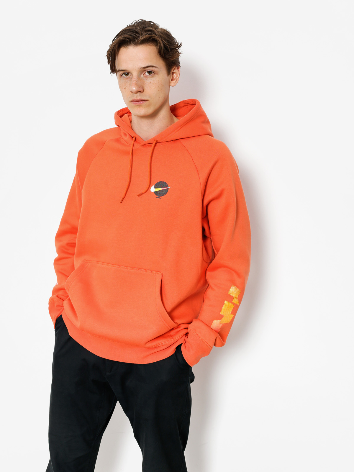 Nike SB Hoodie Sb Icon Gfx HD (vintage coral/white)