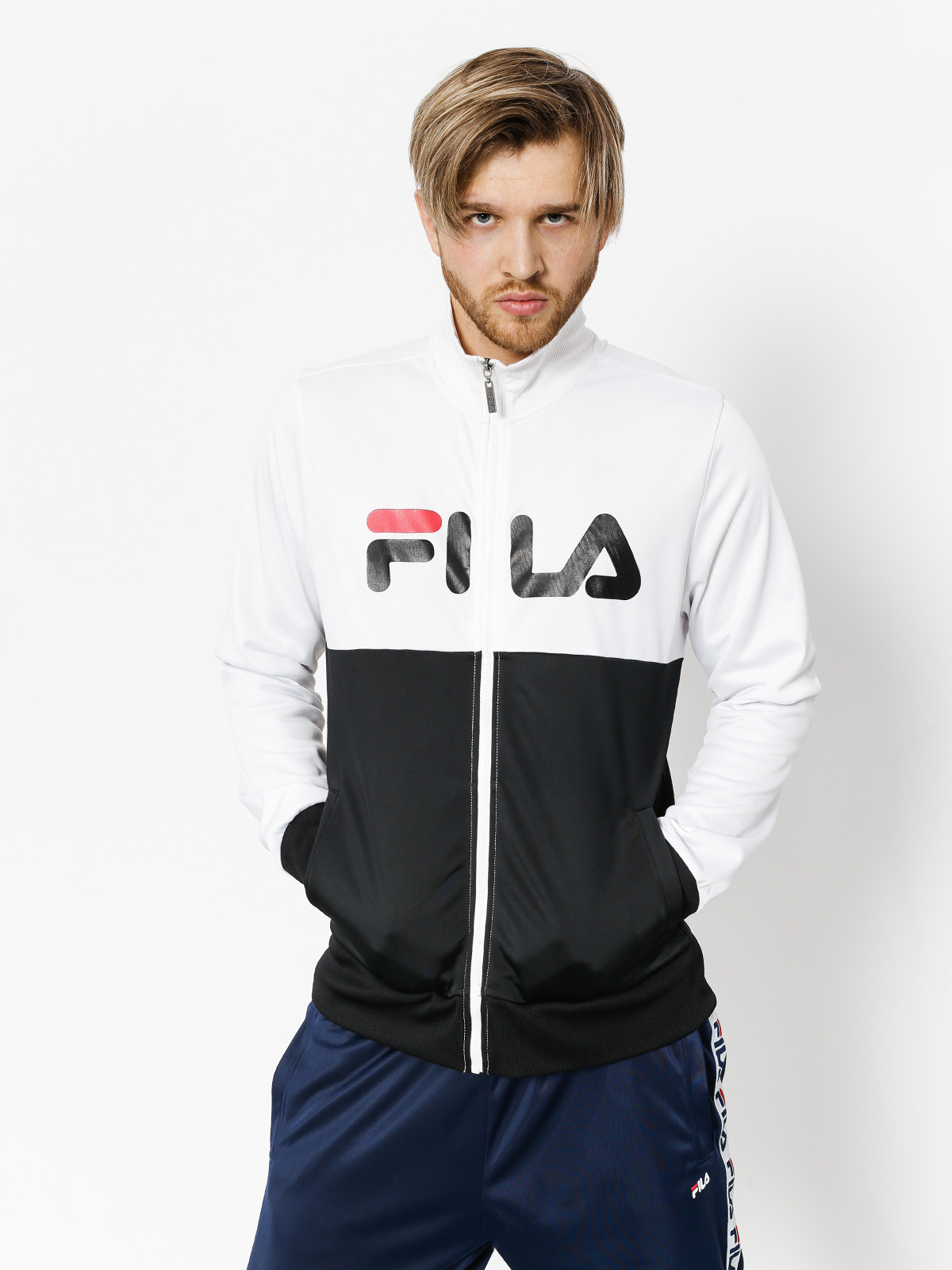 Fila Jacket Track Logan (bright white/black)