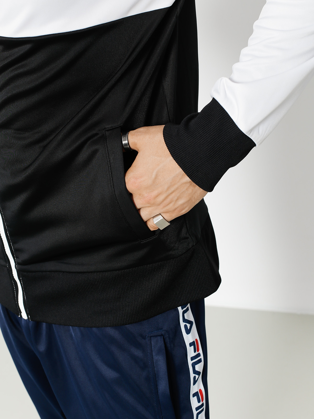 Fila Jacket Track Logan (bright white/black)