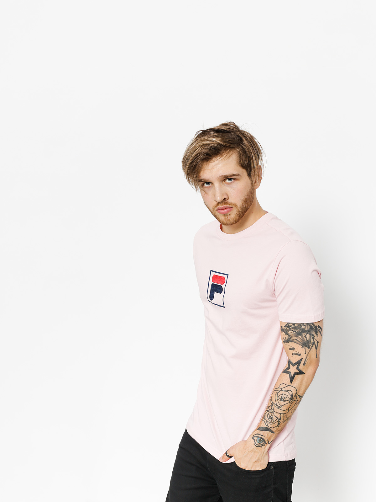 Fila T-Shirt Evan Wmn (coral blush)