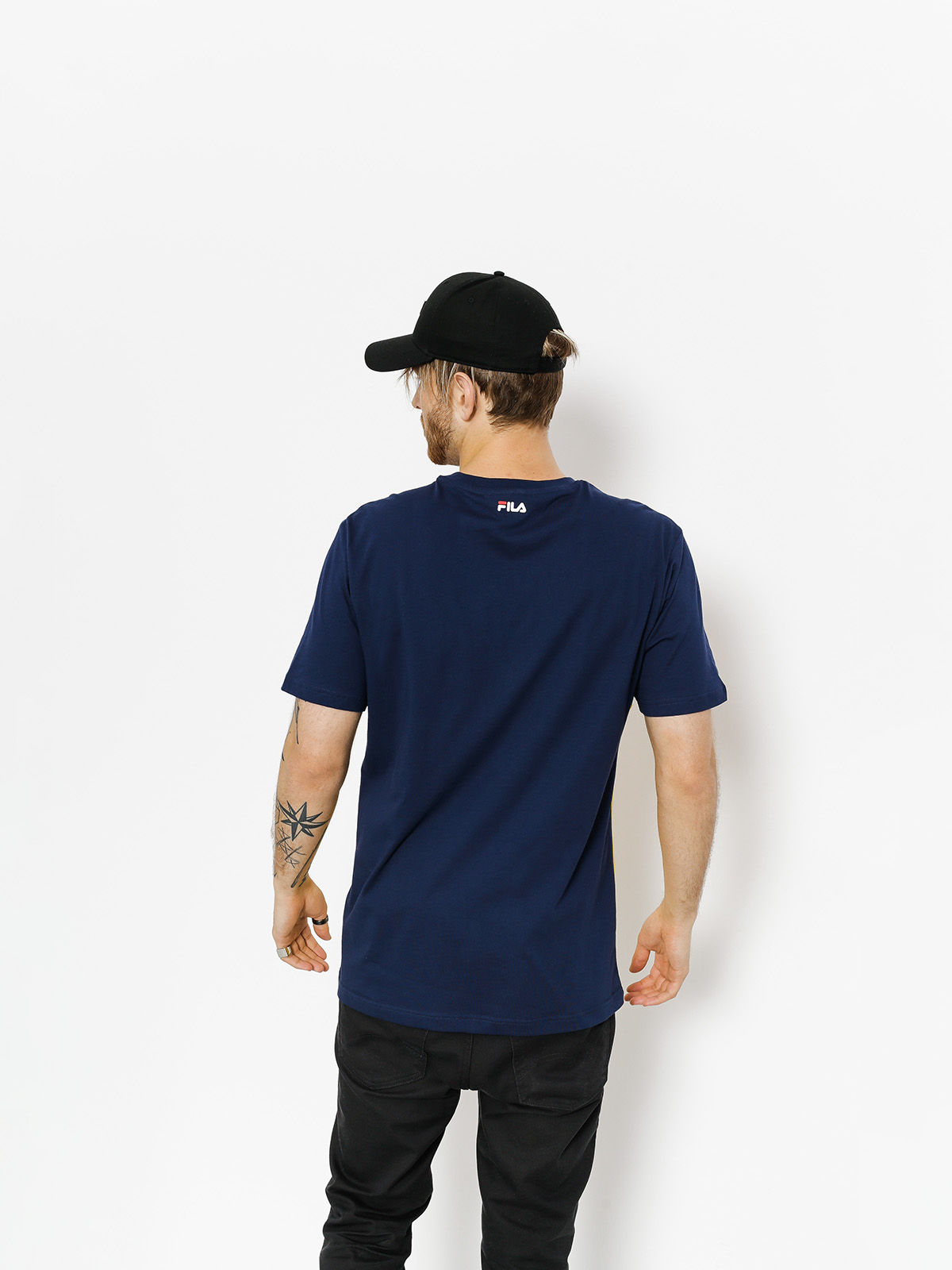 Fila T-shirt Antony (peacoat/lemon)