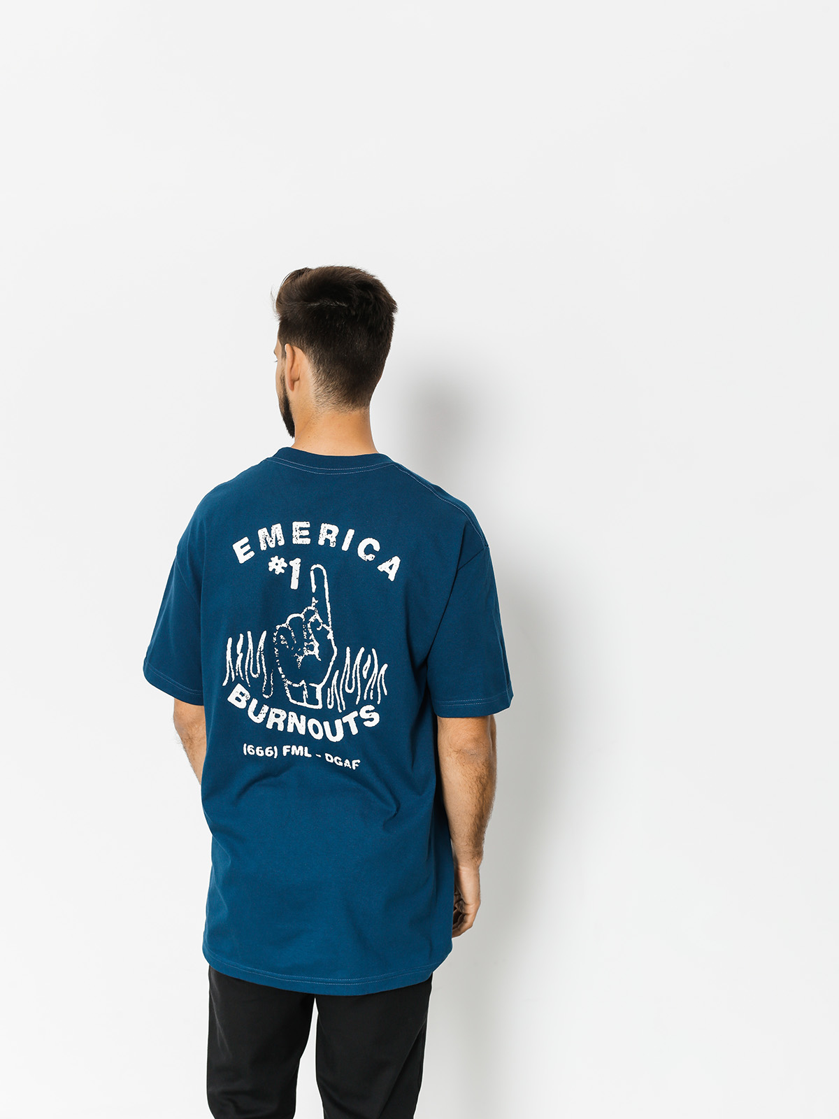 Emerica T-shirt Burnt (blue)