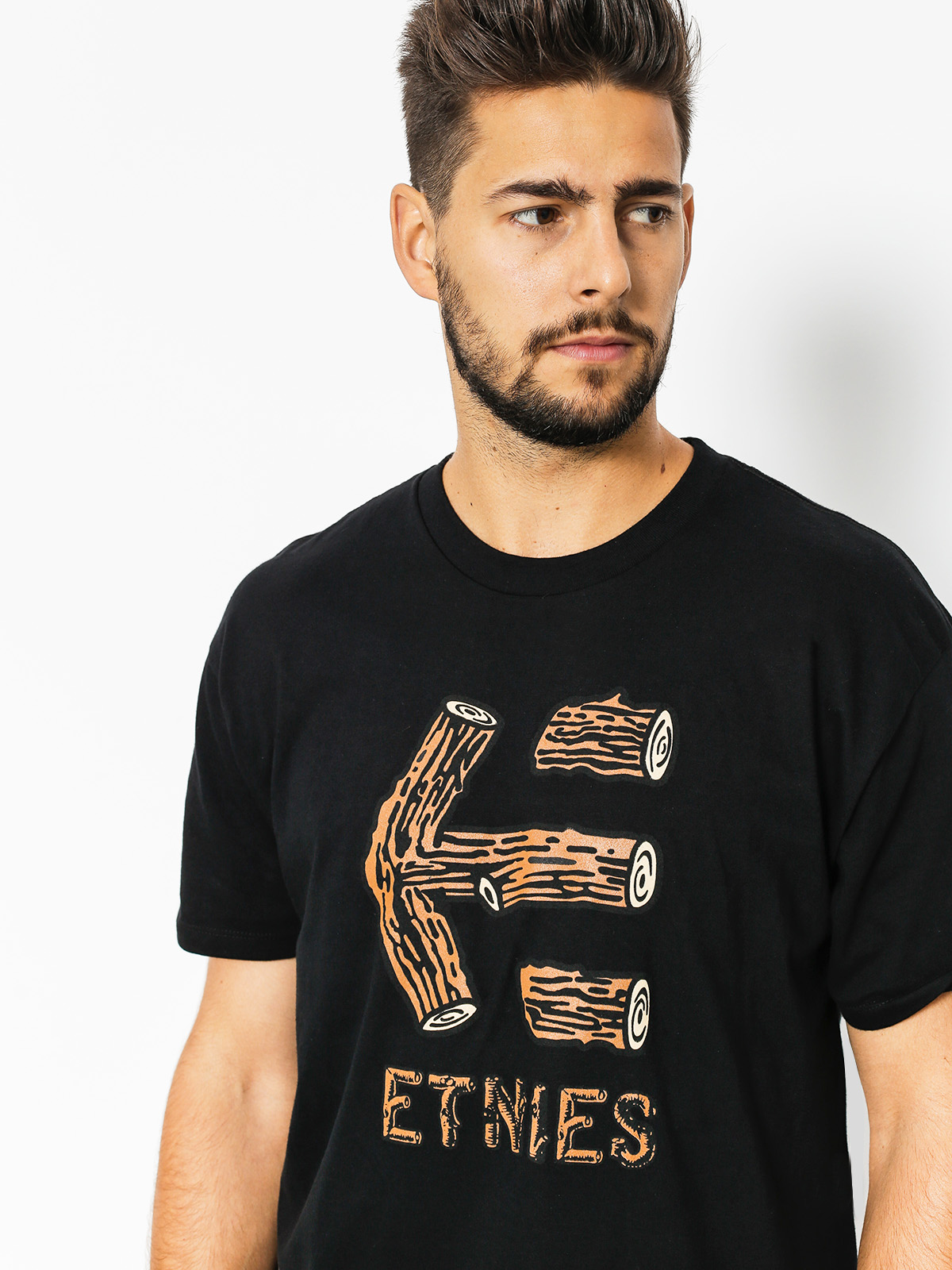 Etnies T-Shirt Wood Stack (black)