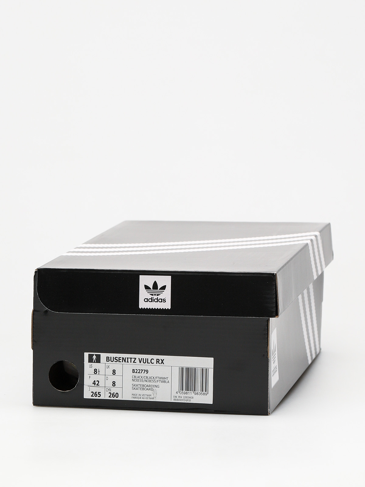 adidas Shoes Busenitz Vulc Rx (core black/core black/ftwr white)