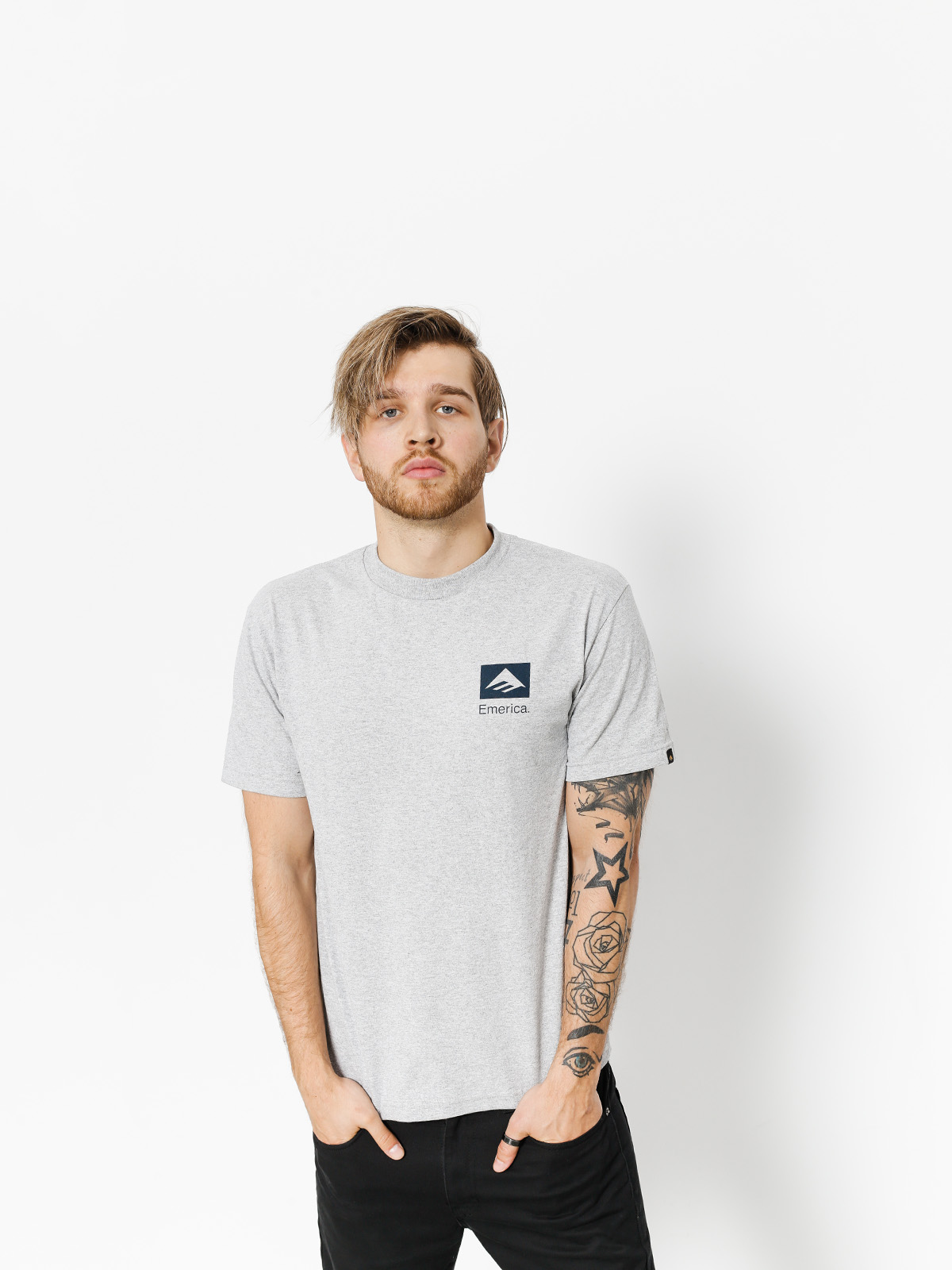 Emerica T-shirt Brand Combo (grey/heather)