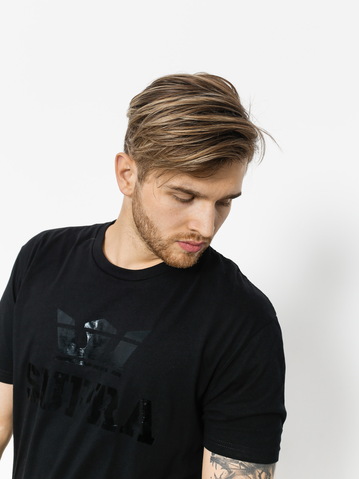 Supra T-shirt Above Reg (black/black foil)