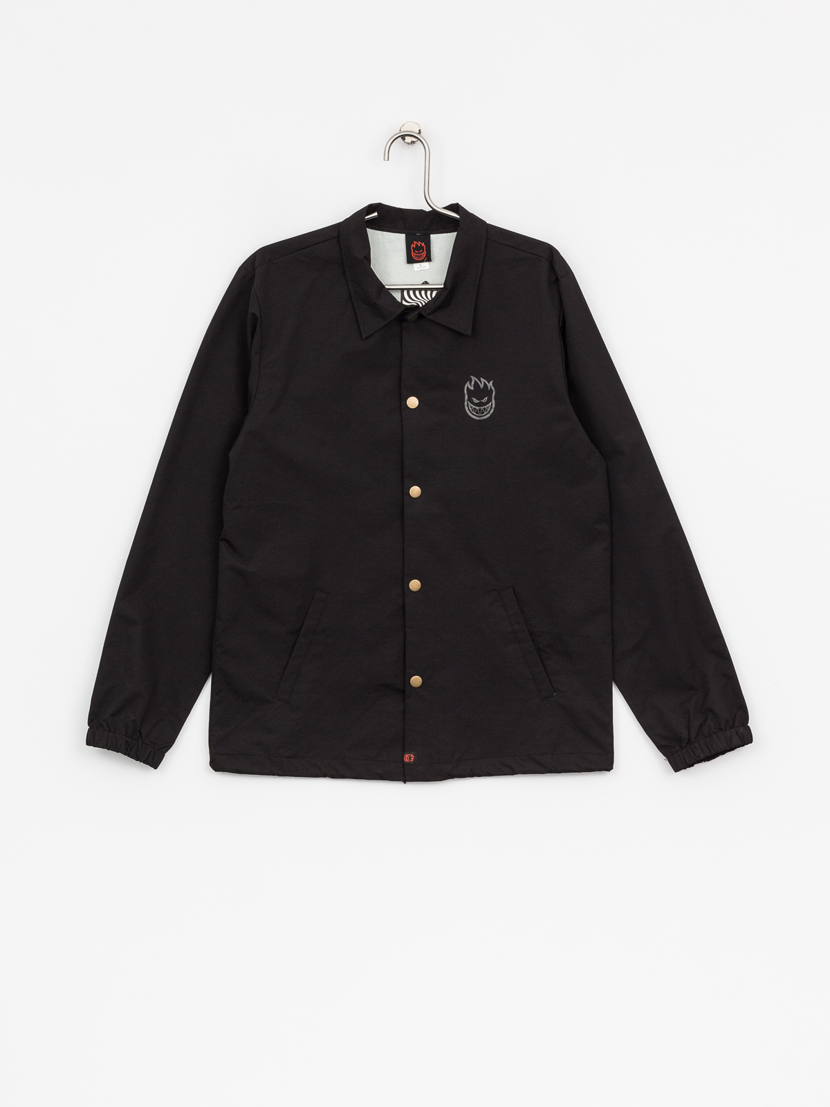 Spitfire Jacket Big Head (black/rflct)