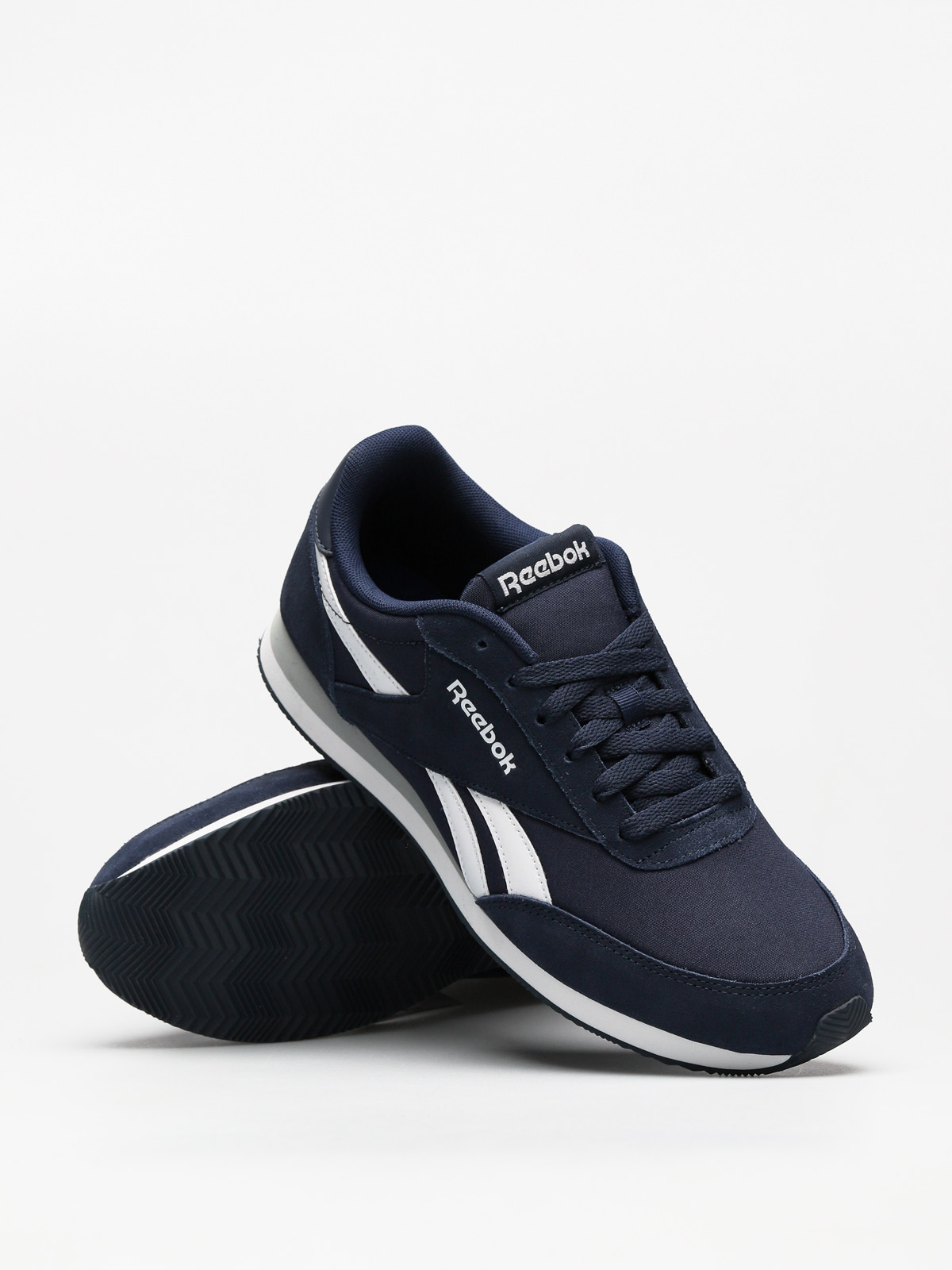 Reebok Shoes Royal Cl Jogger 2 (collegiate navy/white/baseball grey)