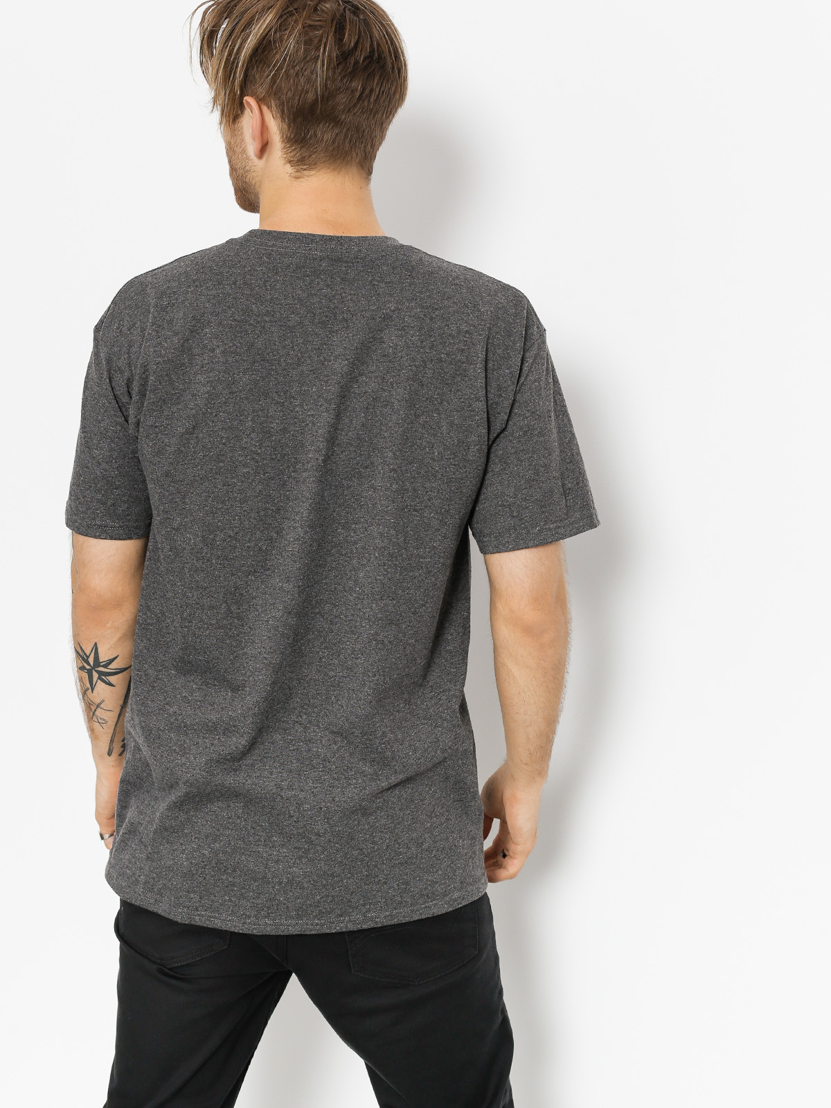 Etnies T-Shirt Mod Stencil (charcoal heather)