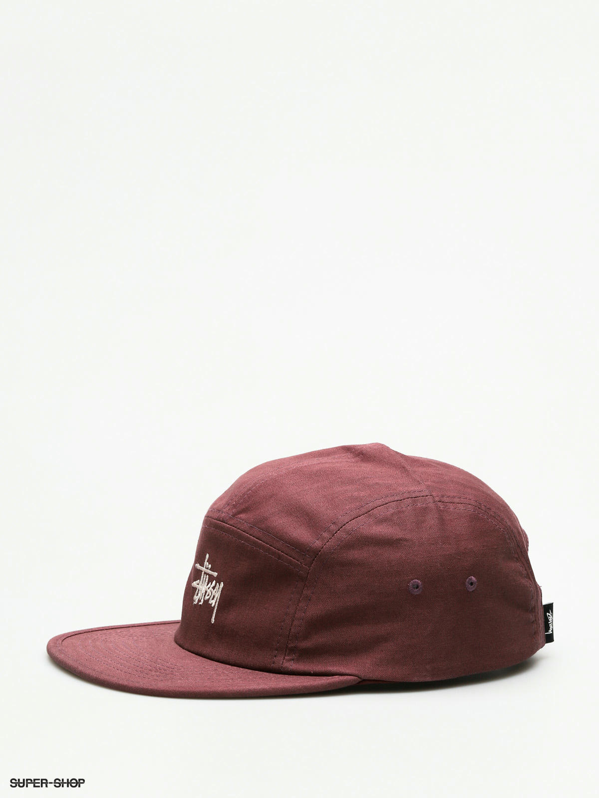 burgundy stussy hat