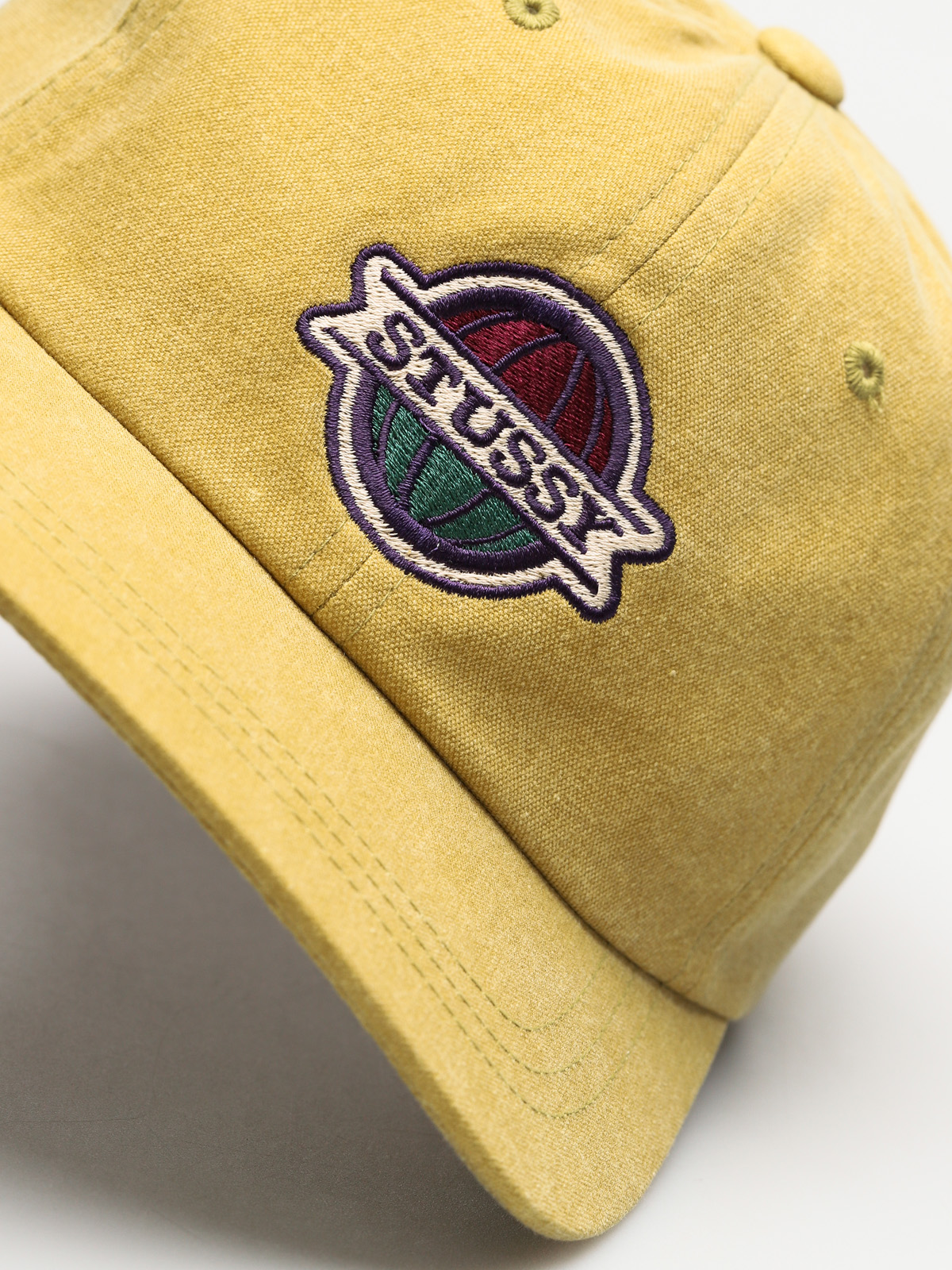 Stussy Cap Pigment Washed Low Pro ZD (mustard)