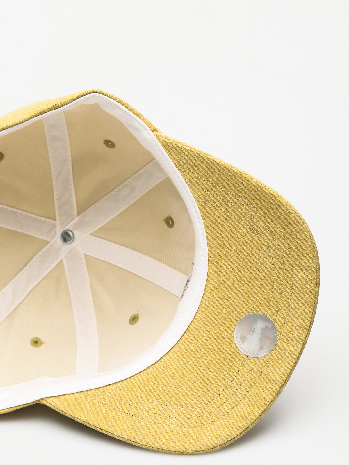 Stussy Cap Pigment Washed Low Pro ZD (mustard)