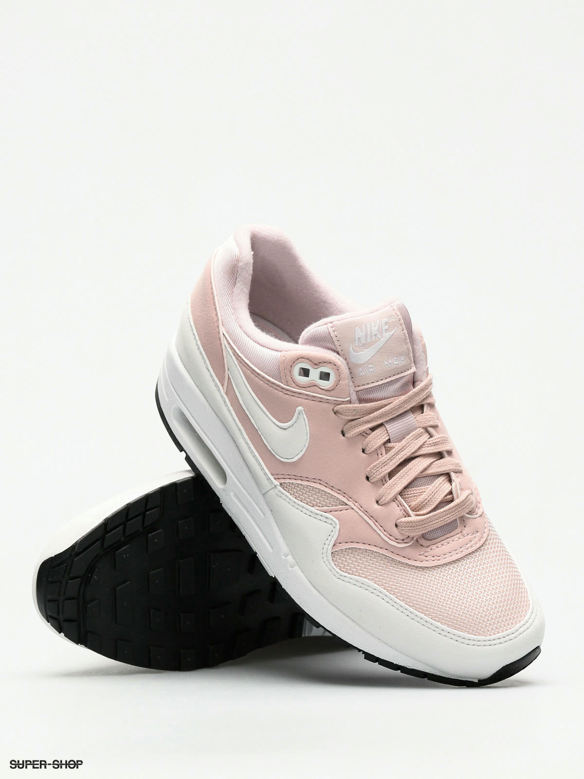 Nike air max on sale 1 barely rose white