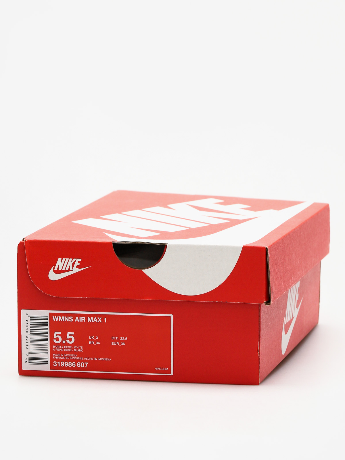 Nike Air Max 1 Shoes Wmn (barely rose/white)
