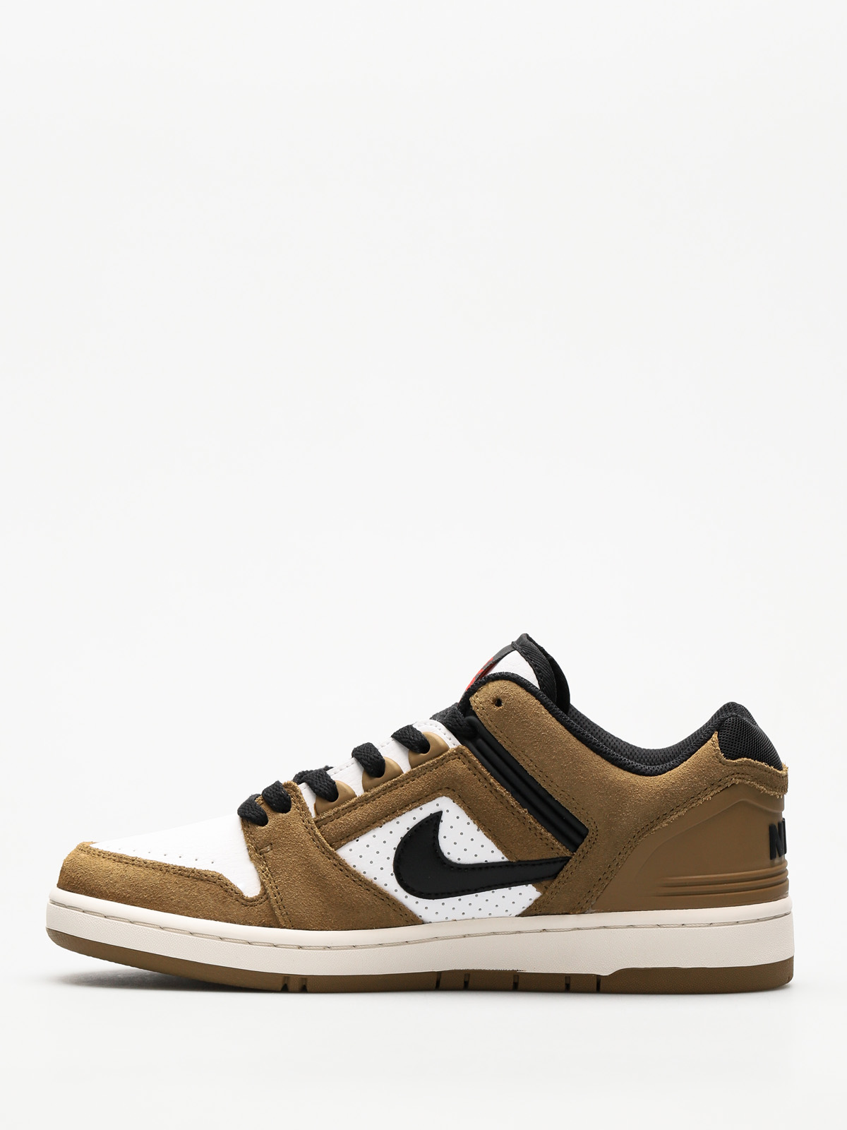 Nike SB Shoes Air Force II Low (lichen brown/black white phantom)