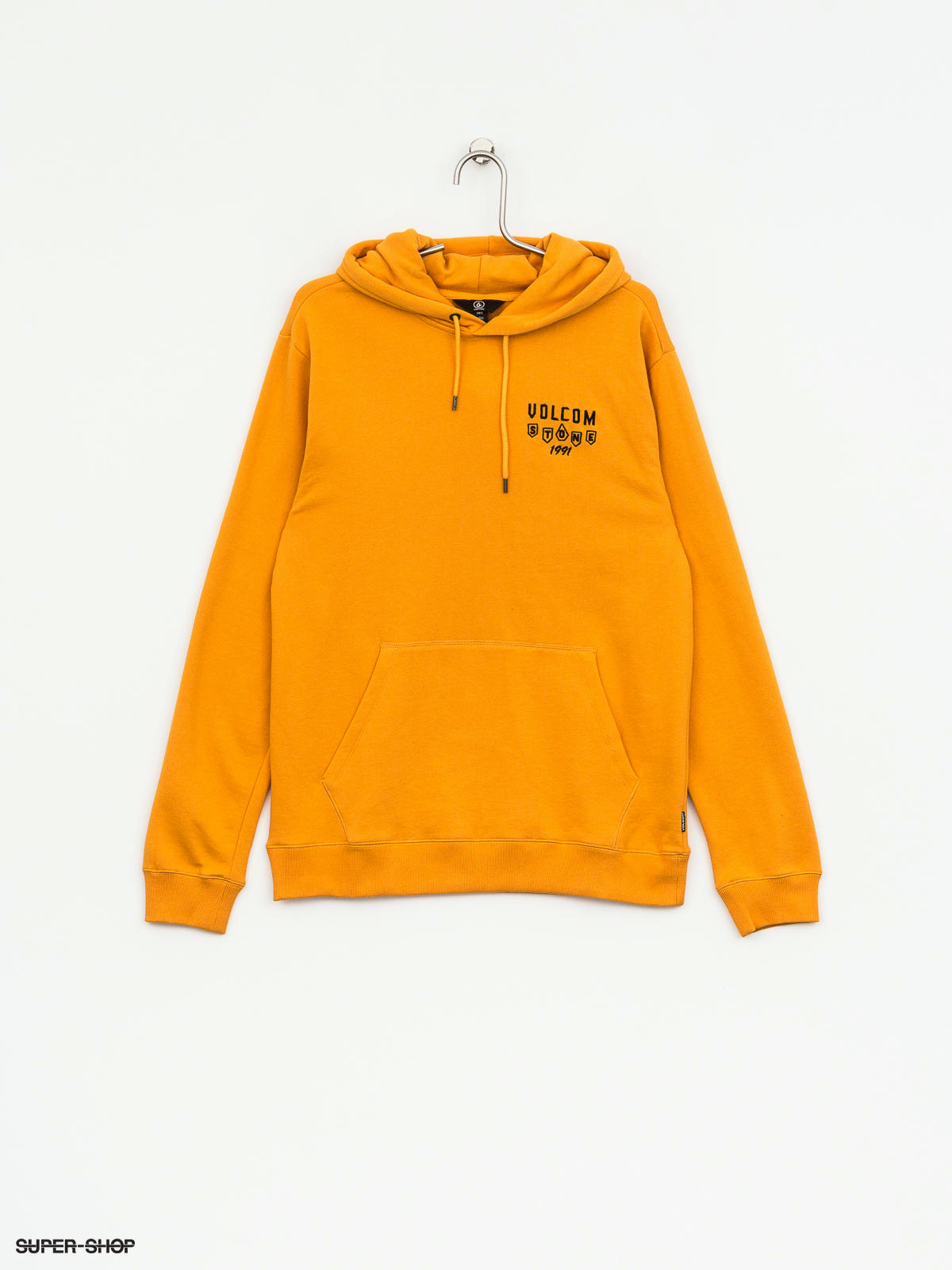 yellow volcom hoodie