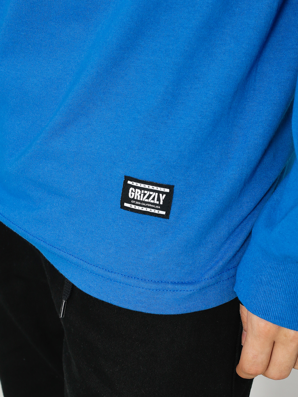 Grizzly Griptape Longsleeve Western Division (royal blue)