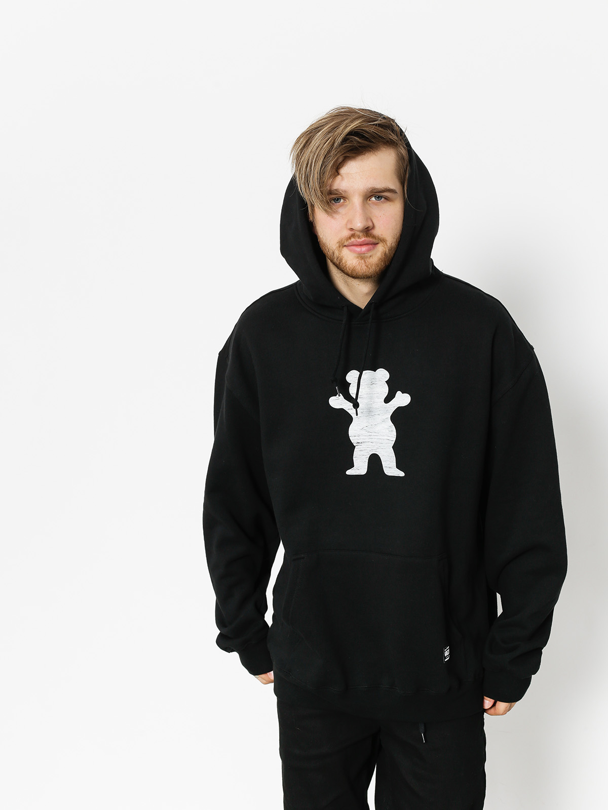 woodland black hoodie