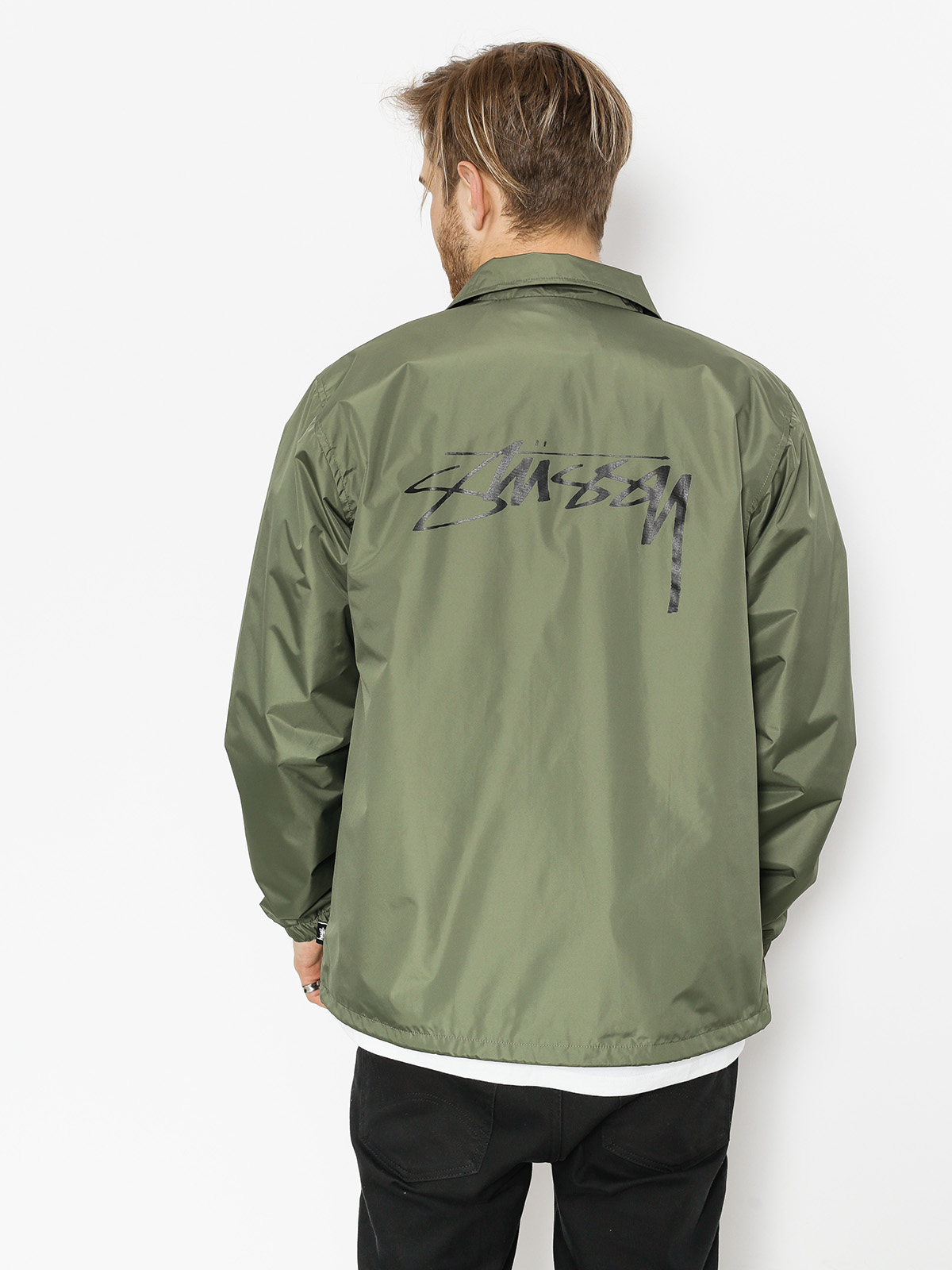 Stussy Jacket Cruize Coach (olive)