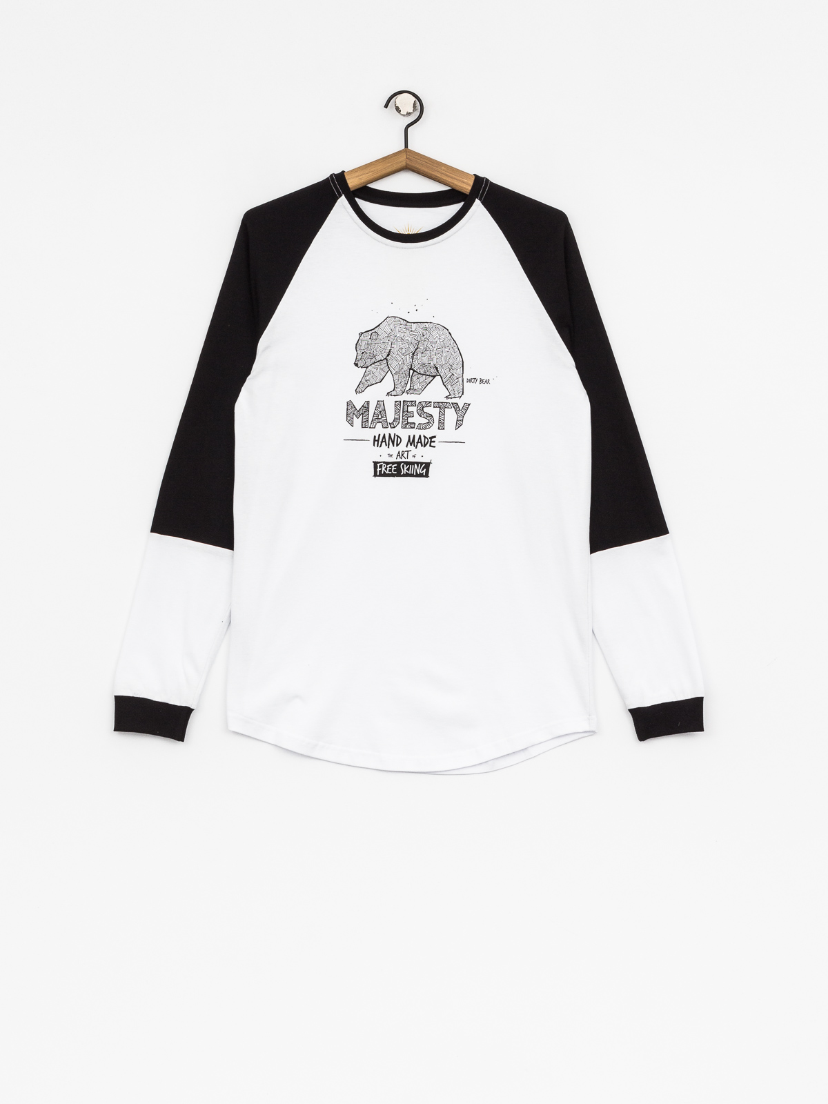 Majesty Longsleeve Bear (black/white)