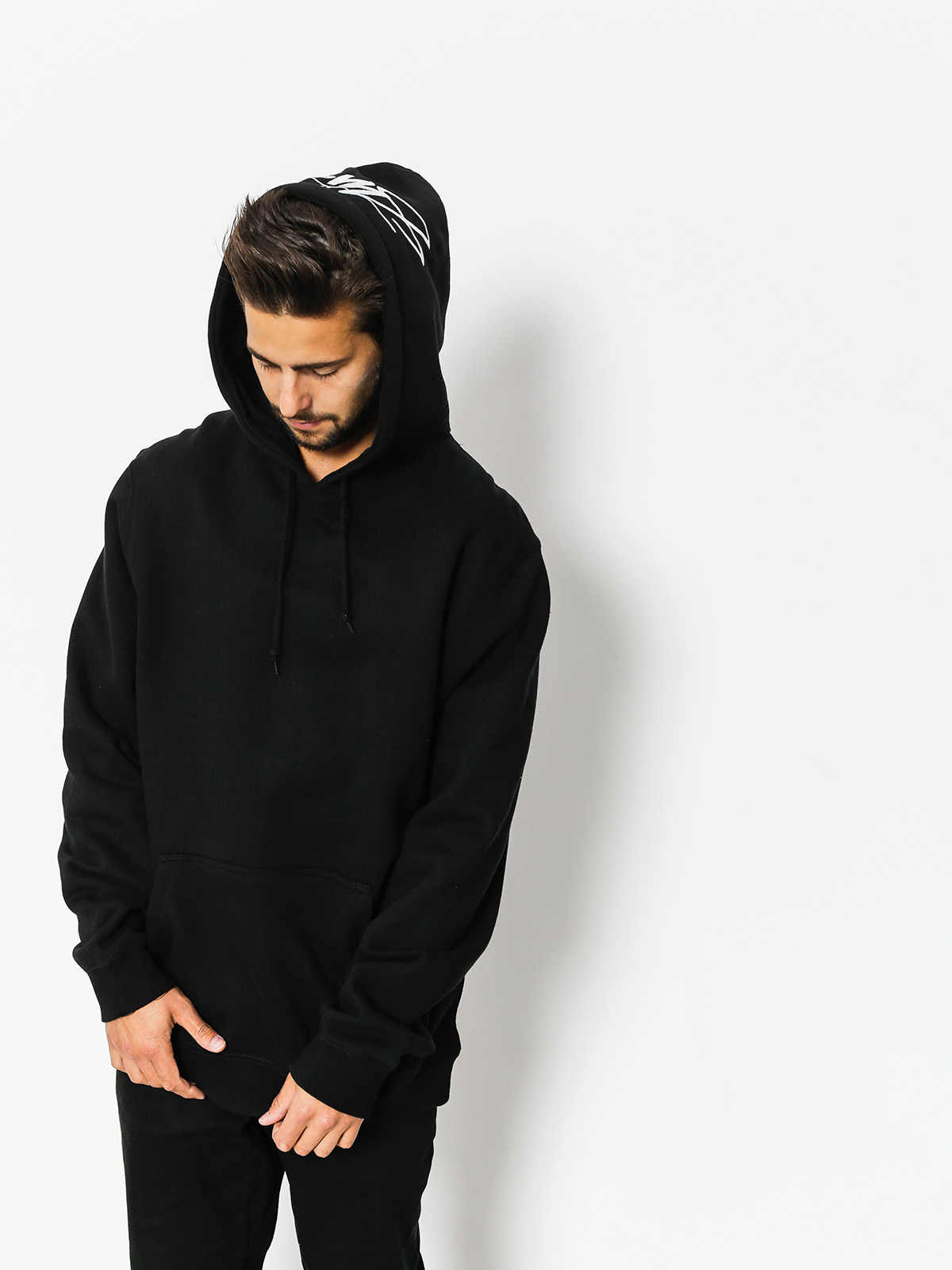 Stussy Hoodie Smooth Stock HD (black)