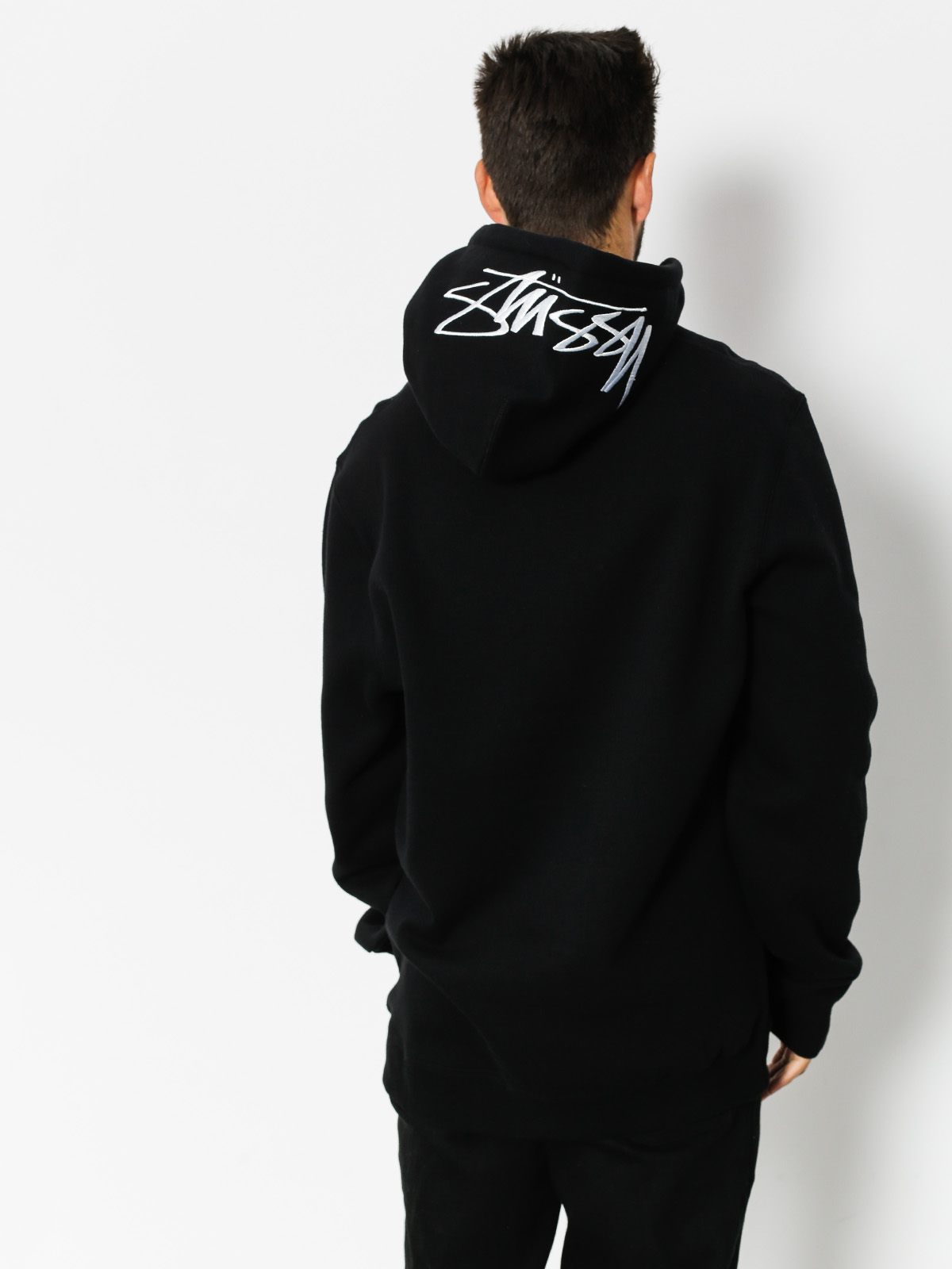 Stussy Hoodie Smooth Stock HD (black)