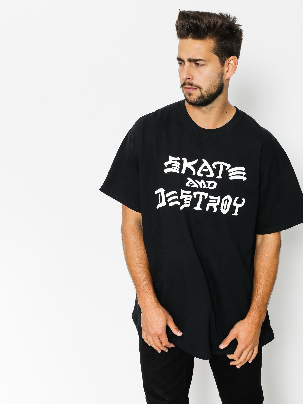Thrasher Skate And Destroy T-Shirt (black)