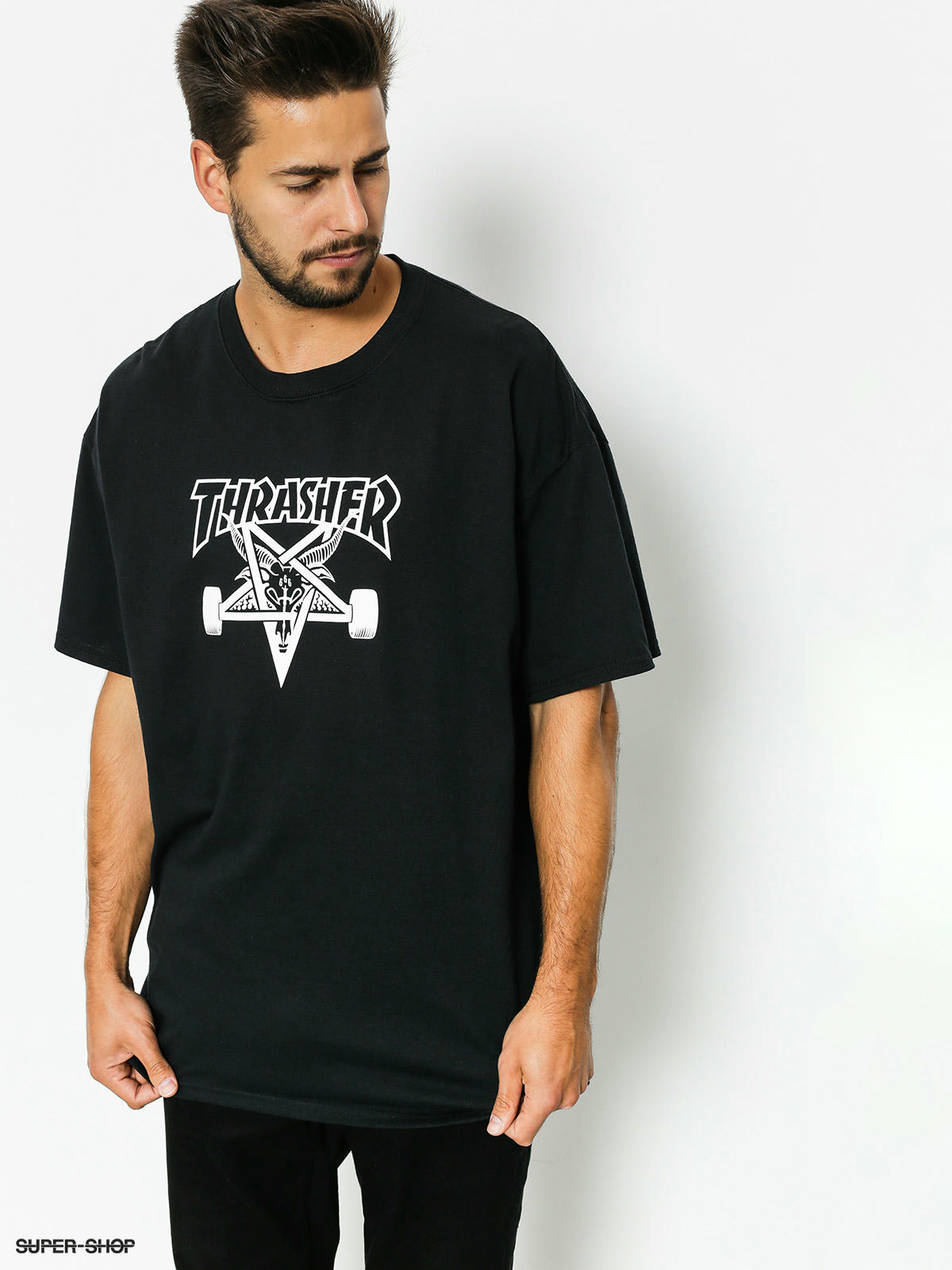 Thrasher T-shirt Skate Goat (black)