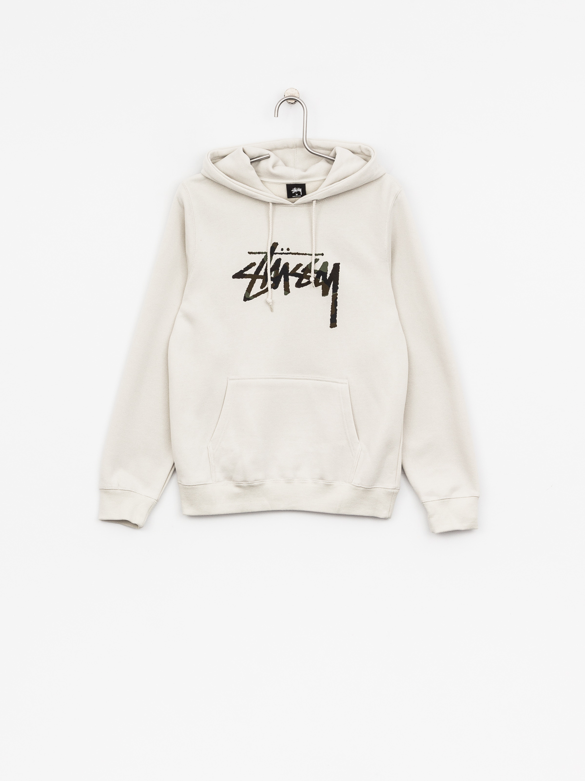 Stussy Hoodie Camo Stock HD Wmn (stone)