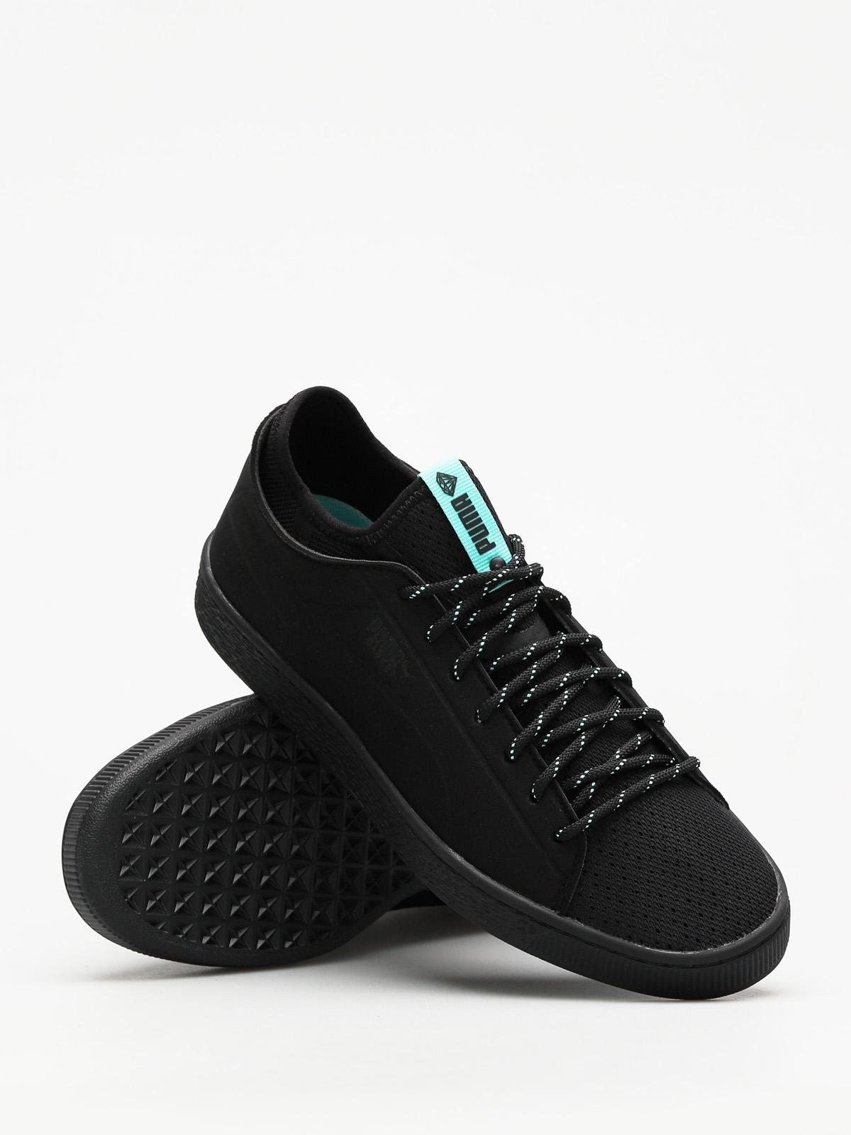 Puma Schuhe Basket Sock Lo Diamond (puma black)