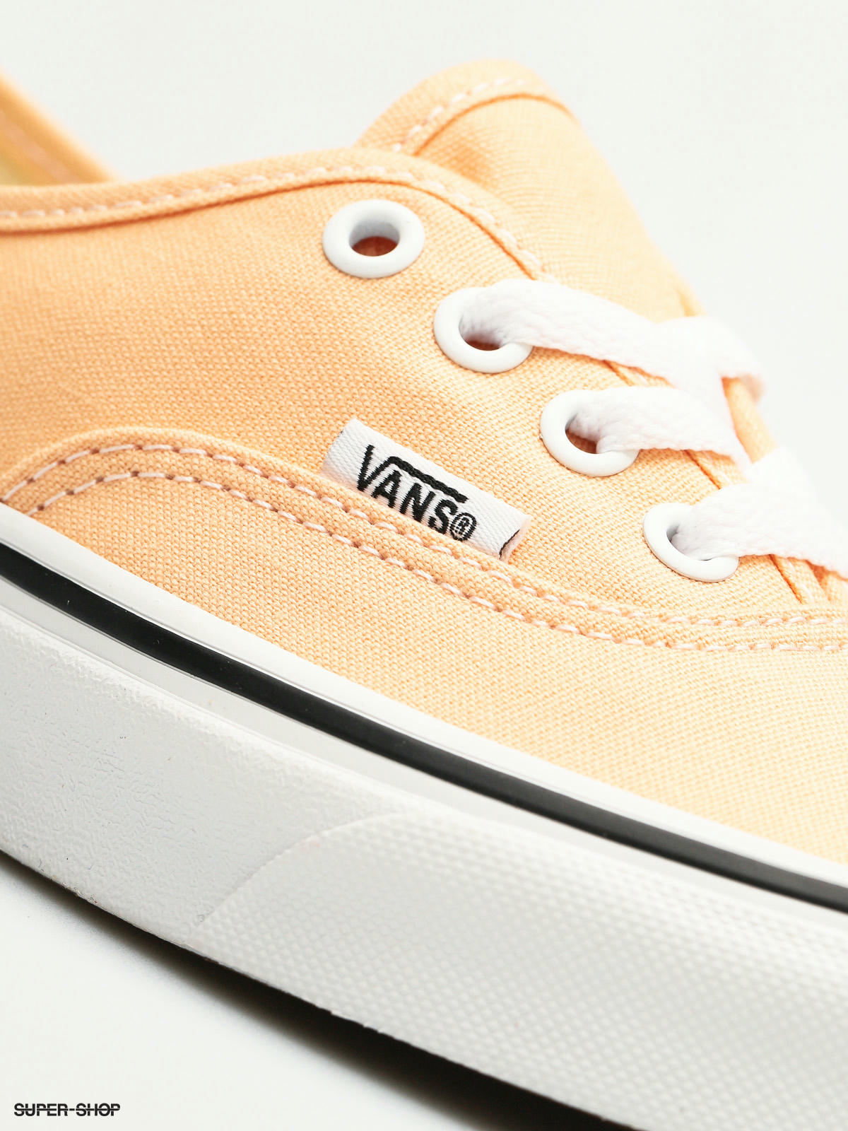 Bleached apricot clearance slip on vans