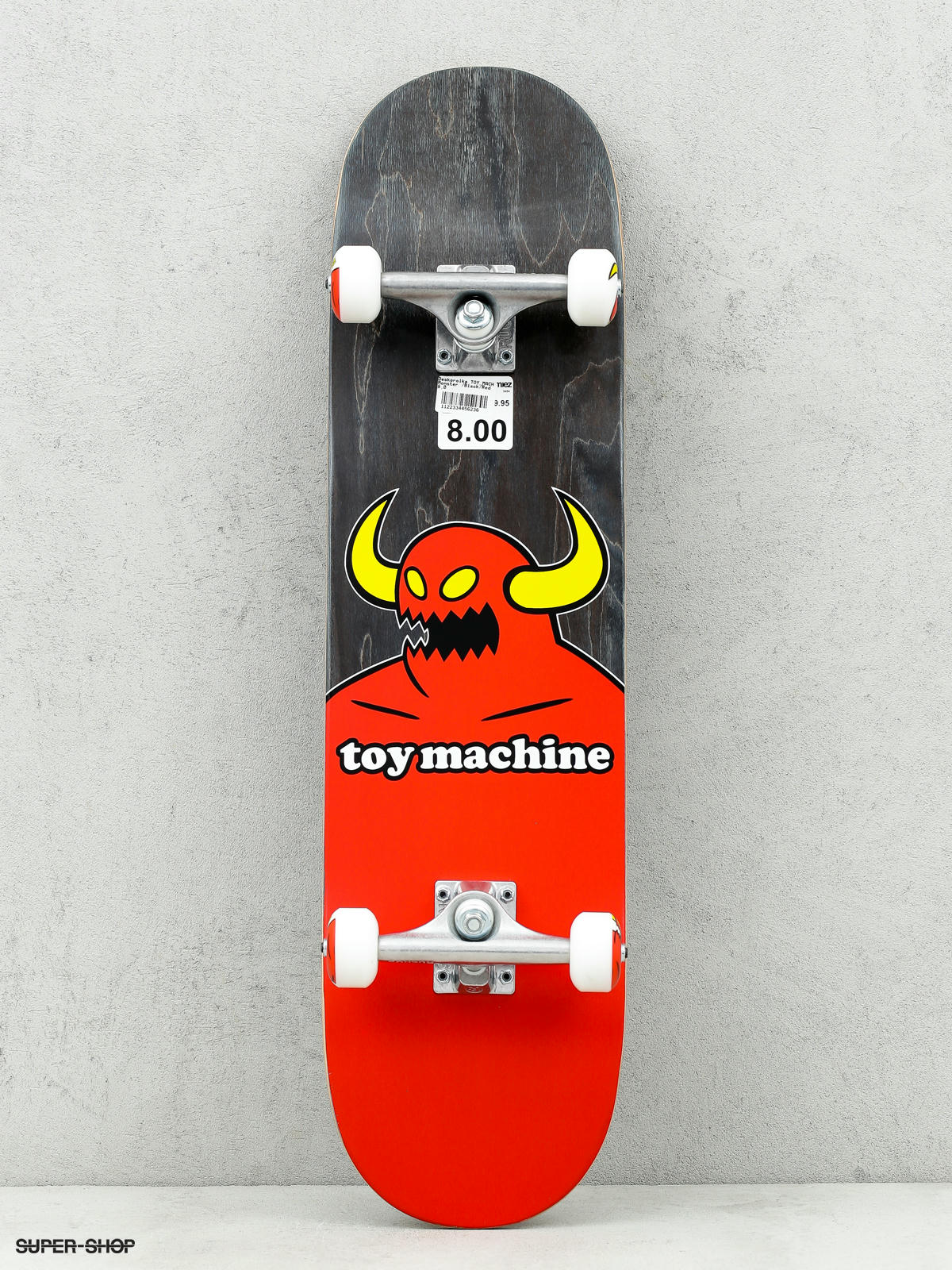 Toy Machine Skateboard Monster (black/red)