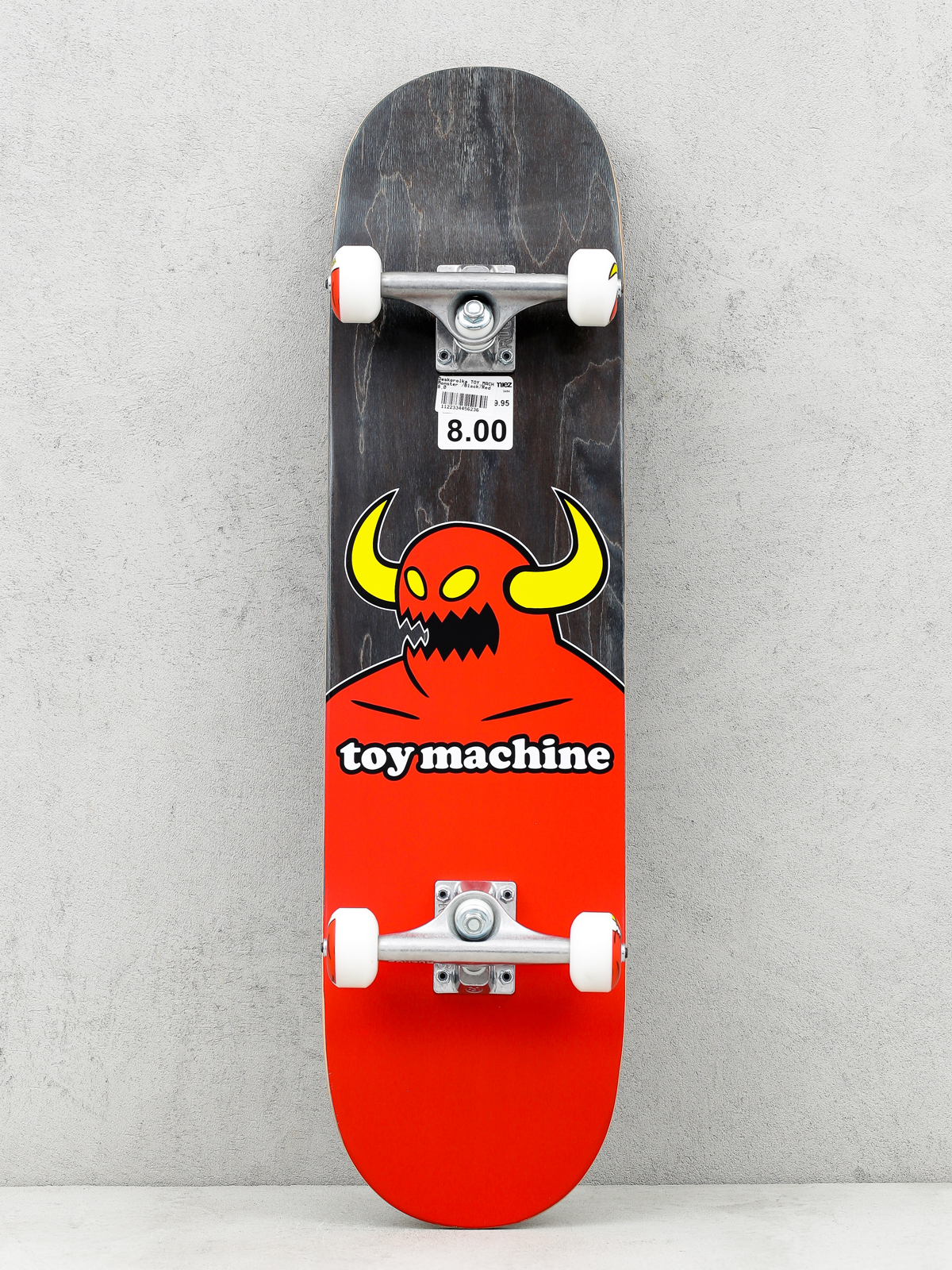 Toy Machine Skateboard Monster (black/red)