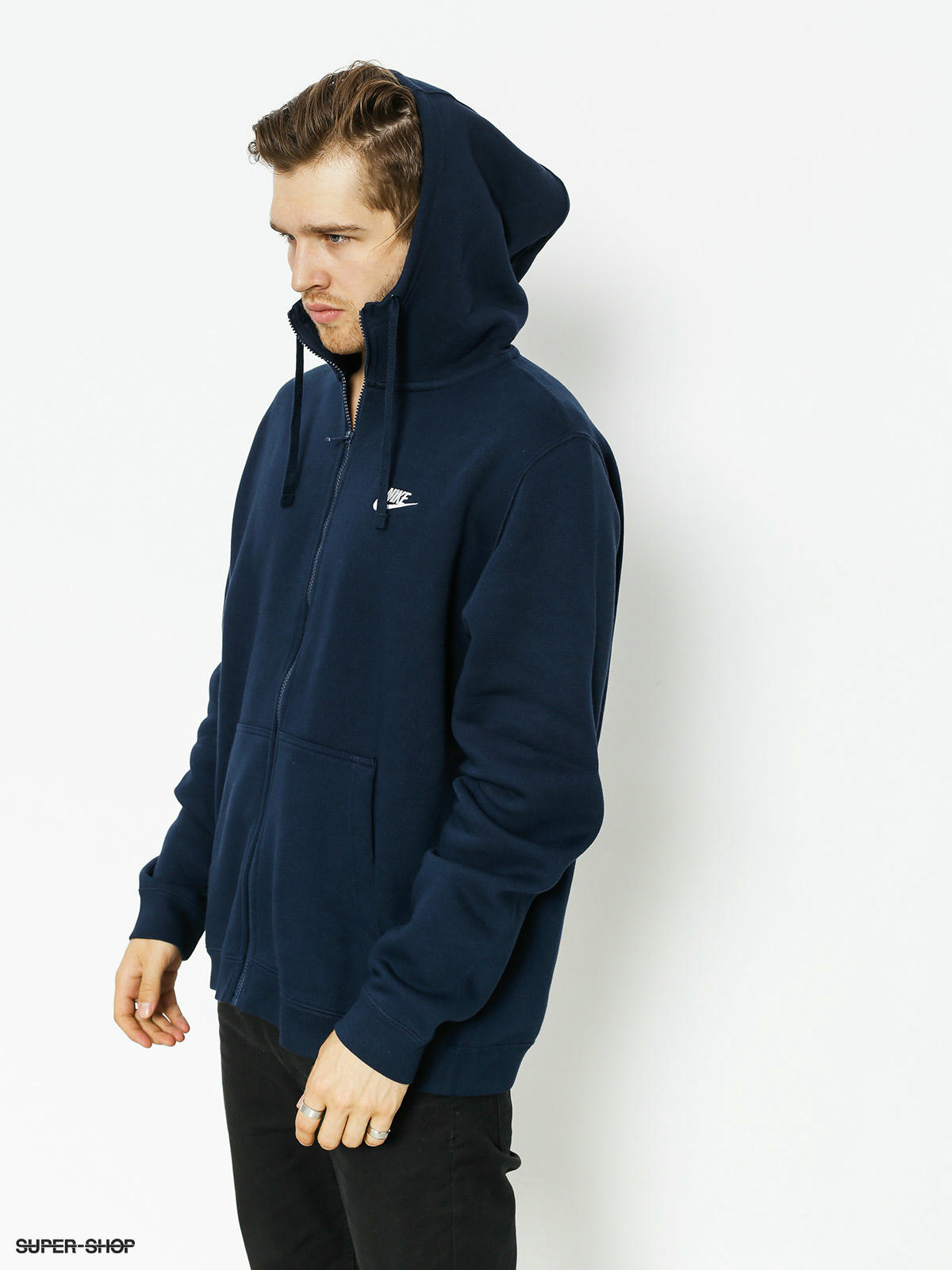 nike hoodie obsidian