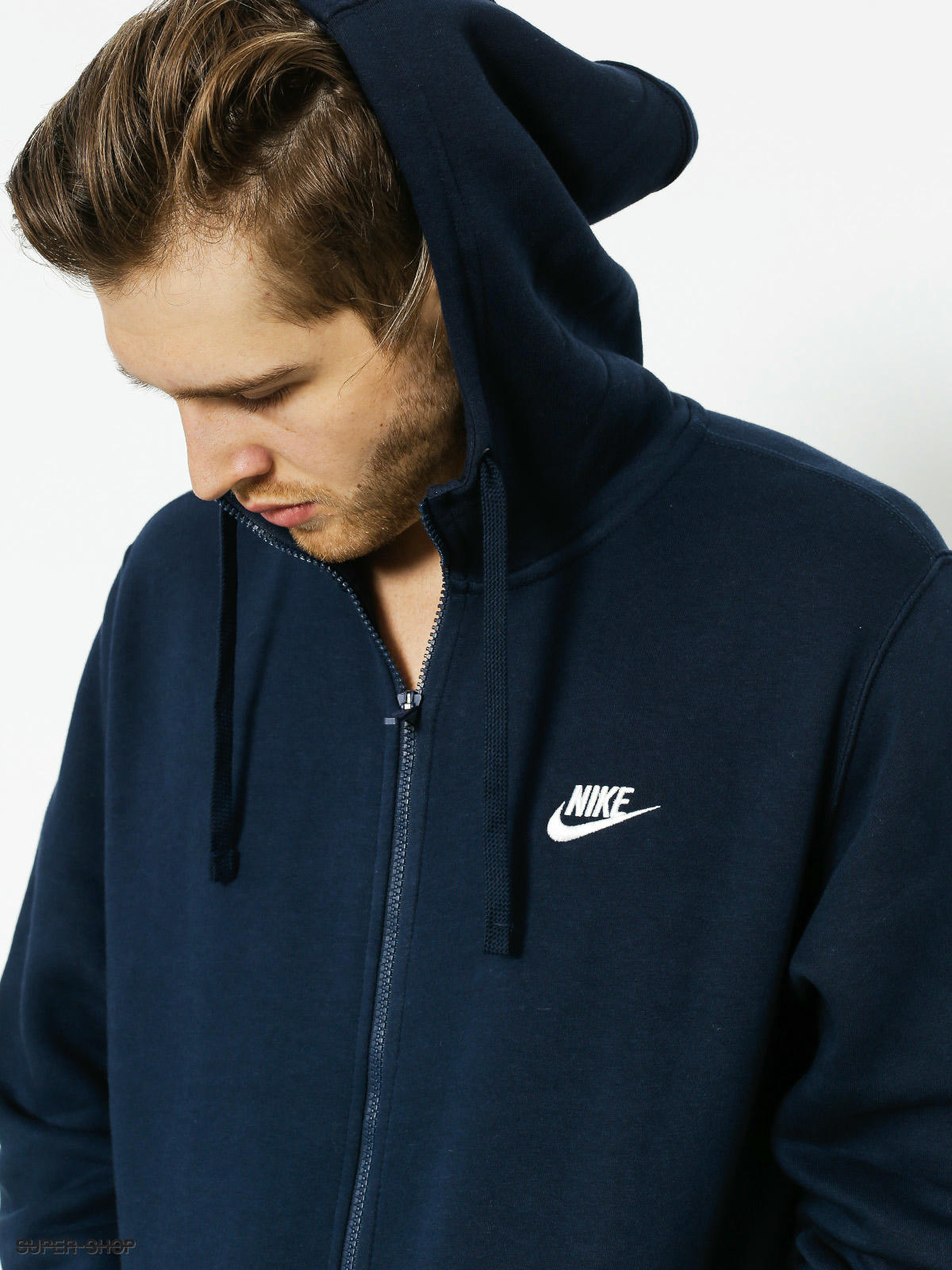 nike hoodie obsidian