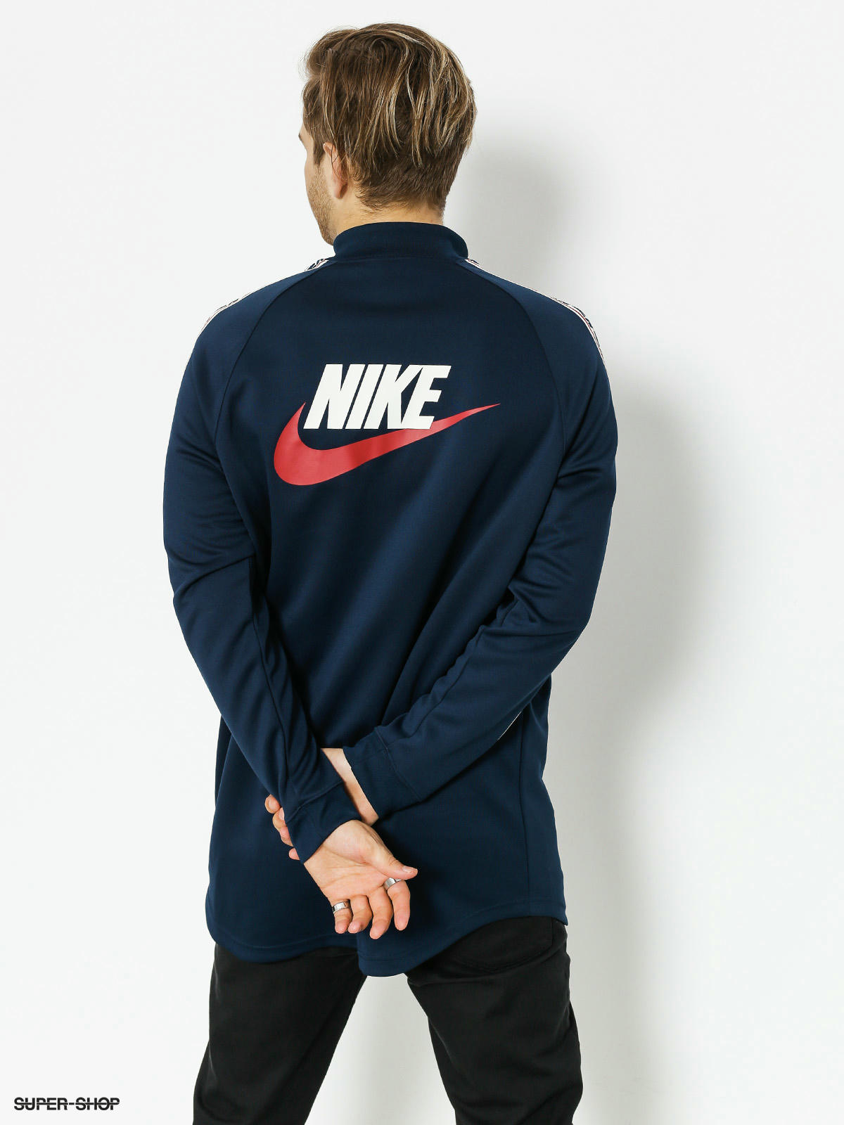 Nike taped hot sale poly jacket