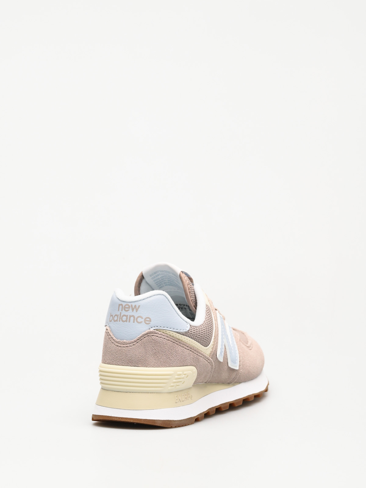 new balance 574 flat white