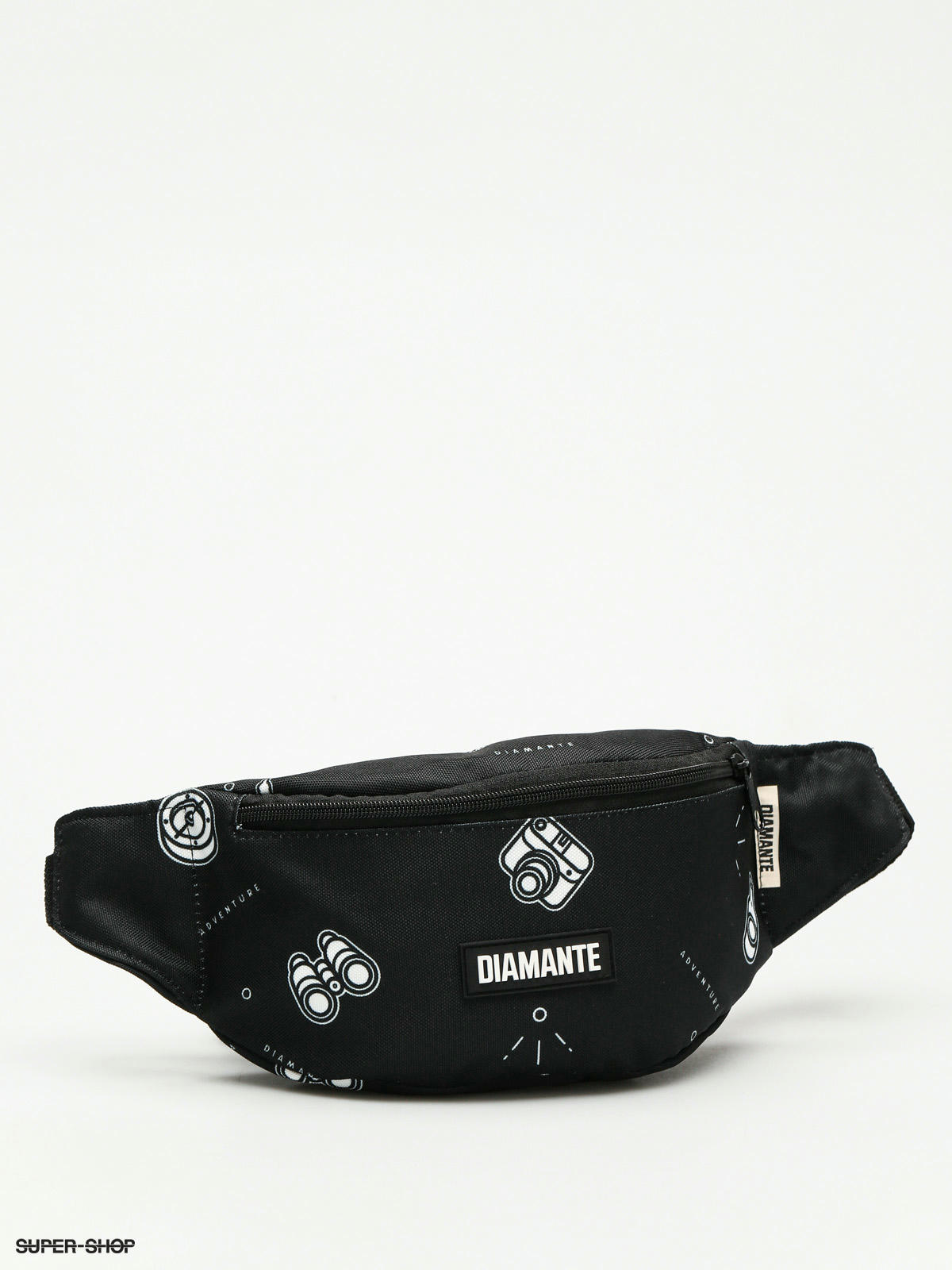 black diamante bum bag