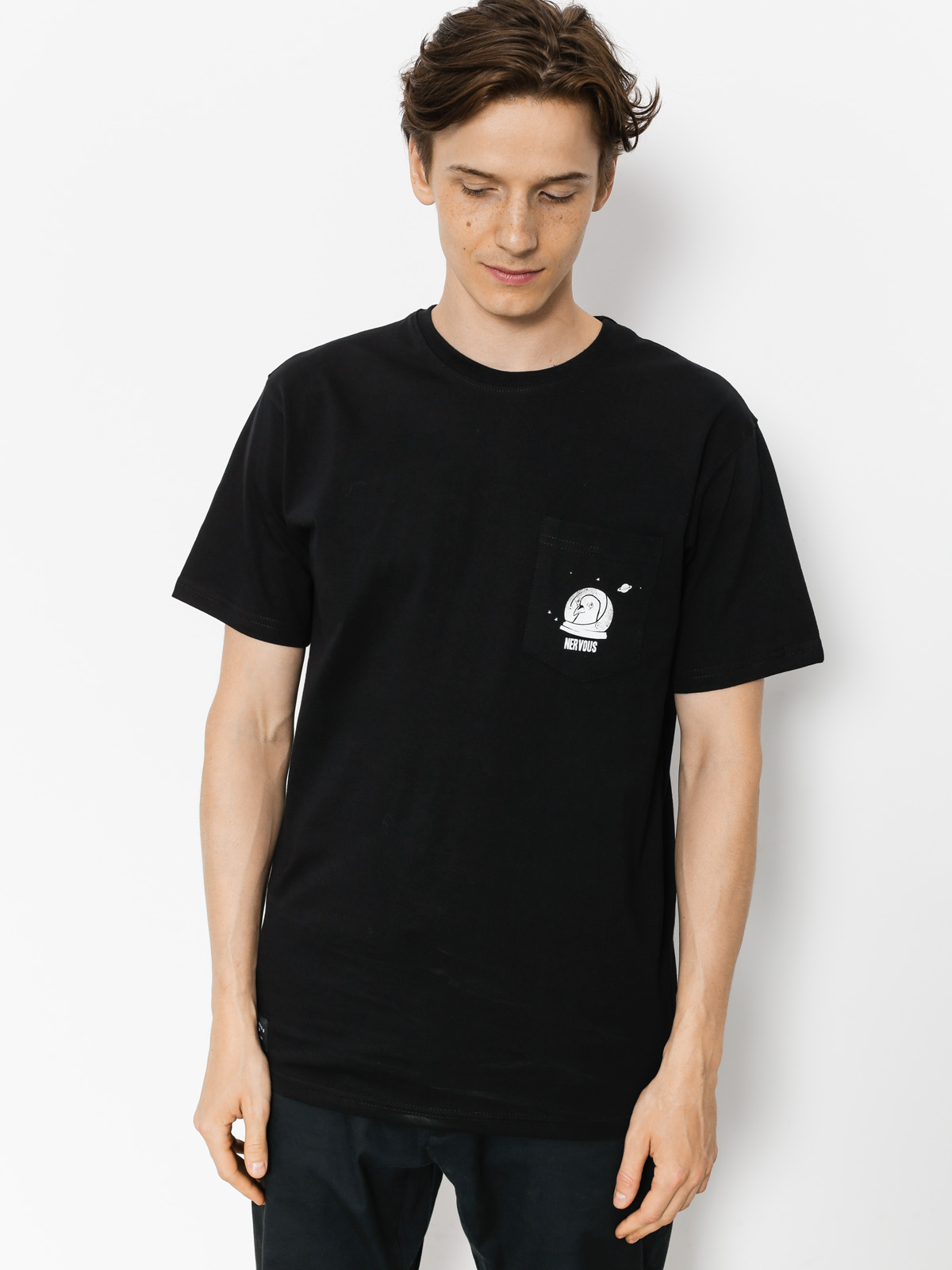 Nervous T-shirt Moonwalk (black)