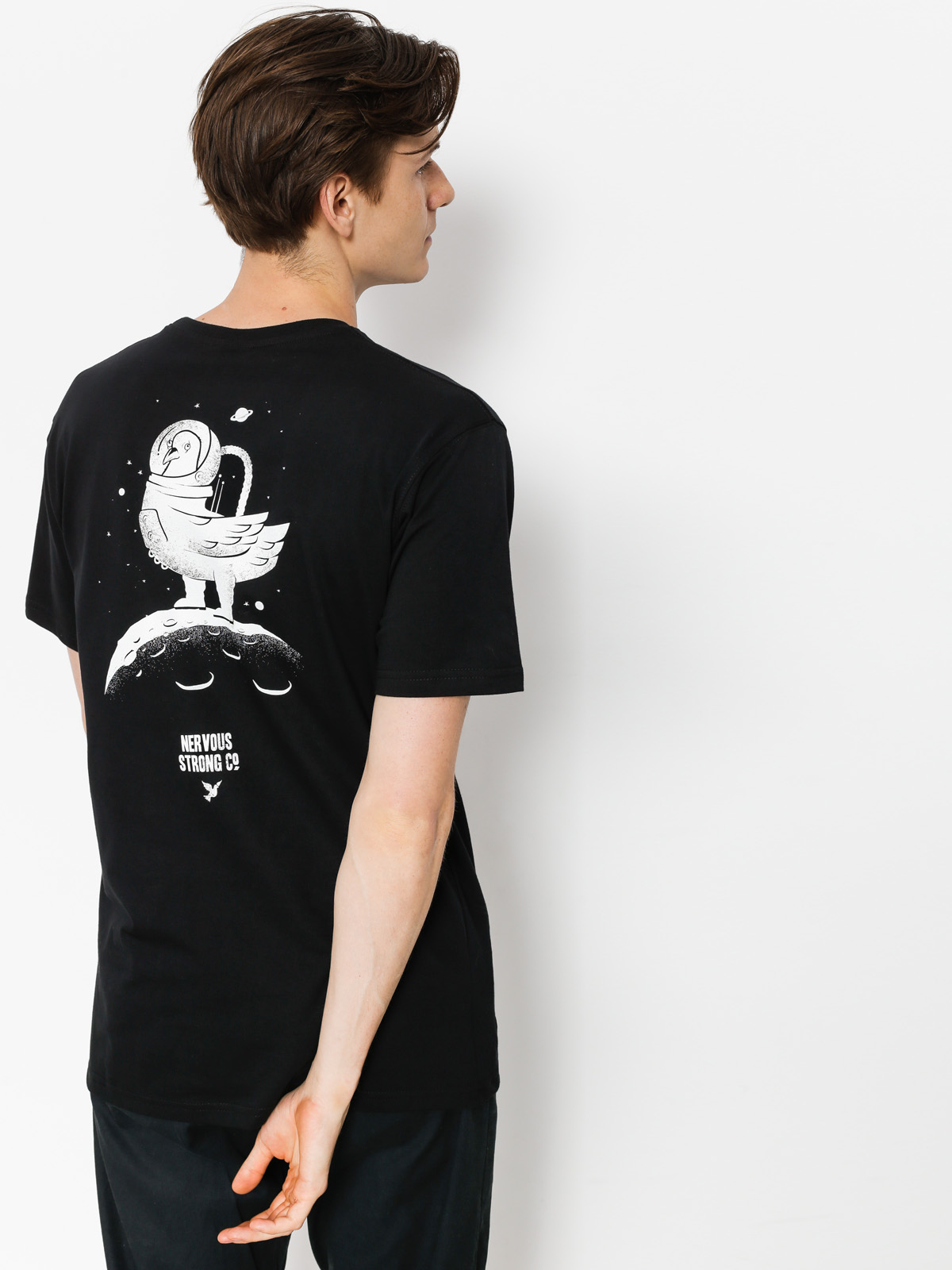 Nervous T-shirt Moonwalk (black)