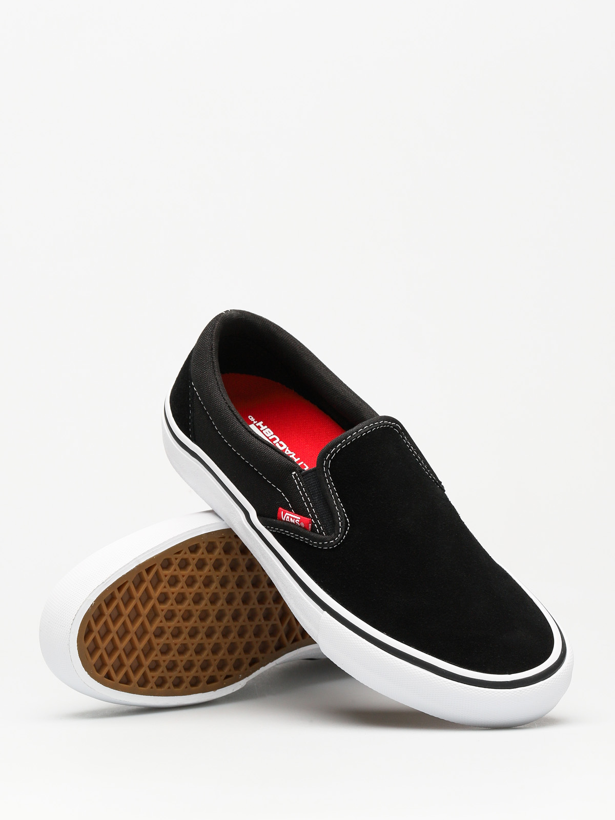 Vans Schuhe Slip On Pro (black/white/gum)