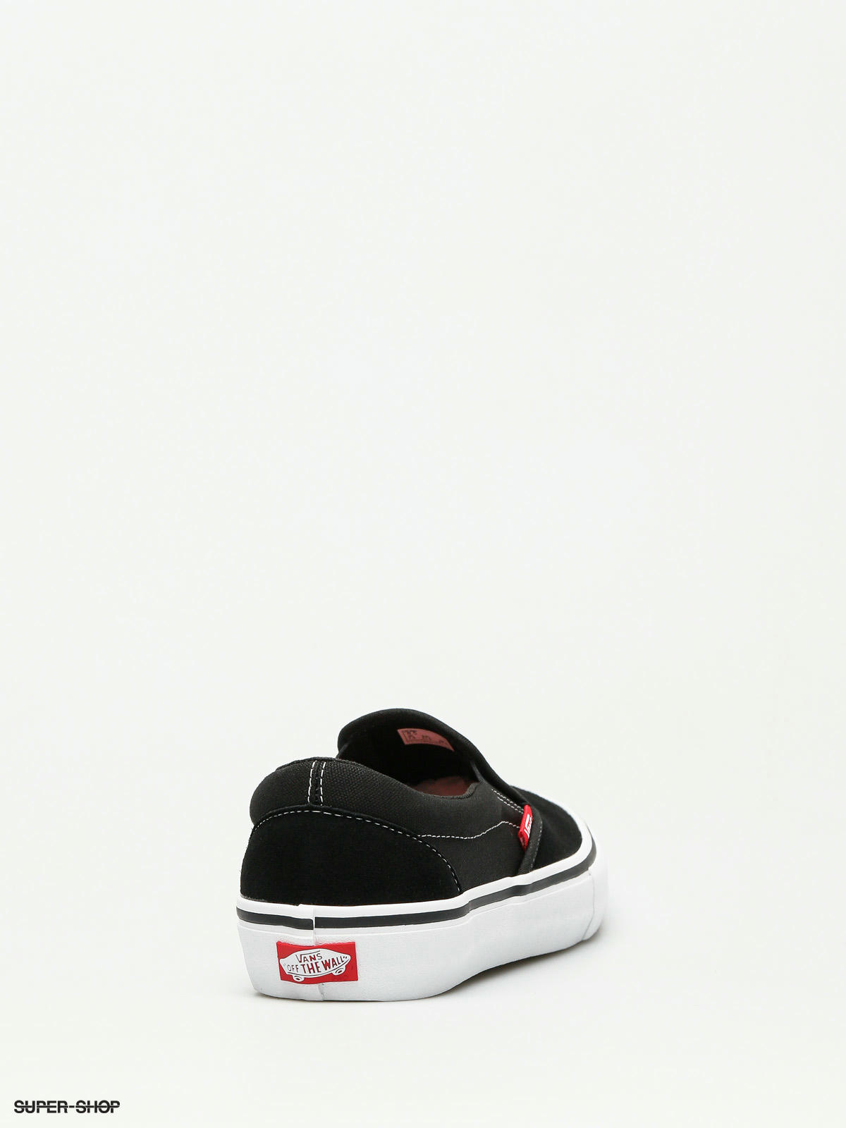 Vans slip on on sale pro black white gum