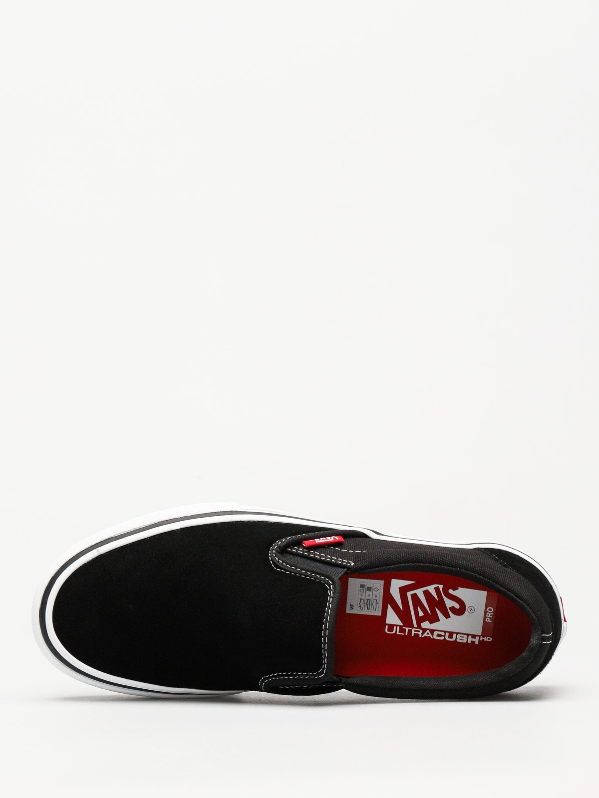 Vans slip on on sale pro black white gum