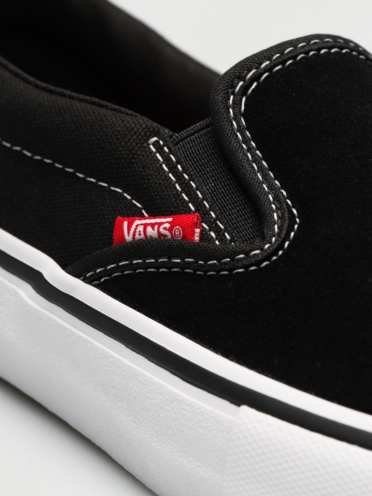 Vans Schuhe Slip On Pro (black/white/gum)