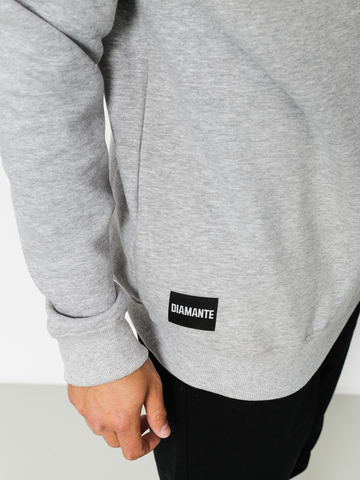 Diamante Wear Sweatshirt Cieżko Jest Lekko Żyć (grey)