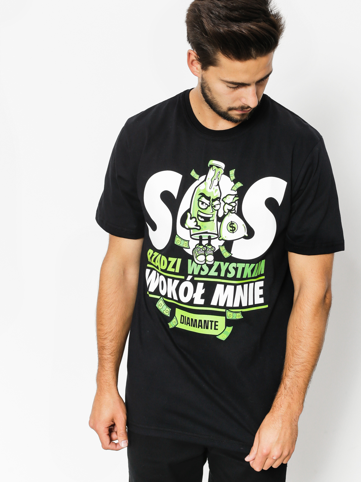 Diamante Wear T-shirt Sos (black)