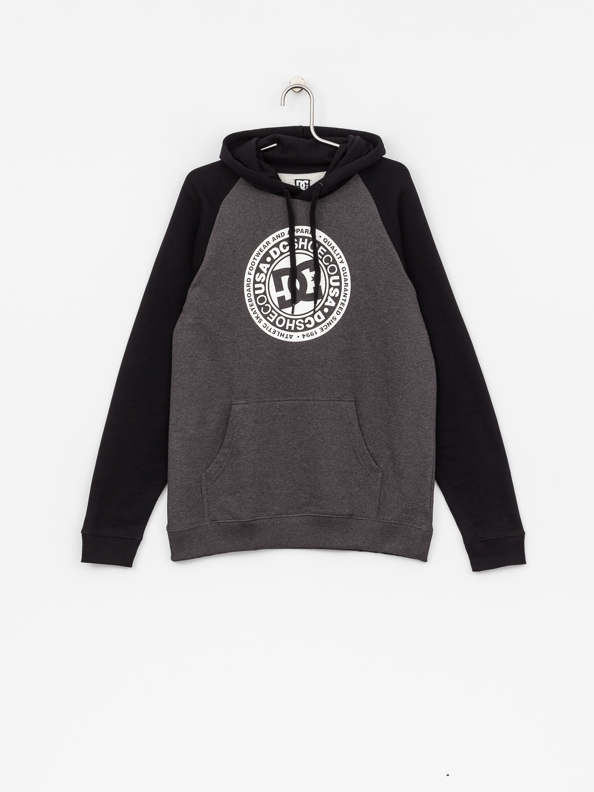DC Hoodie Circle Star HD (black/charcoal heather)