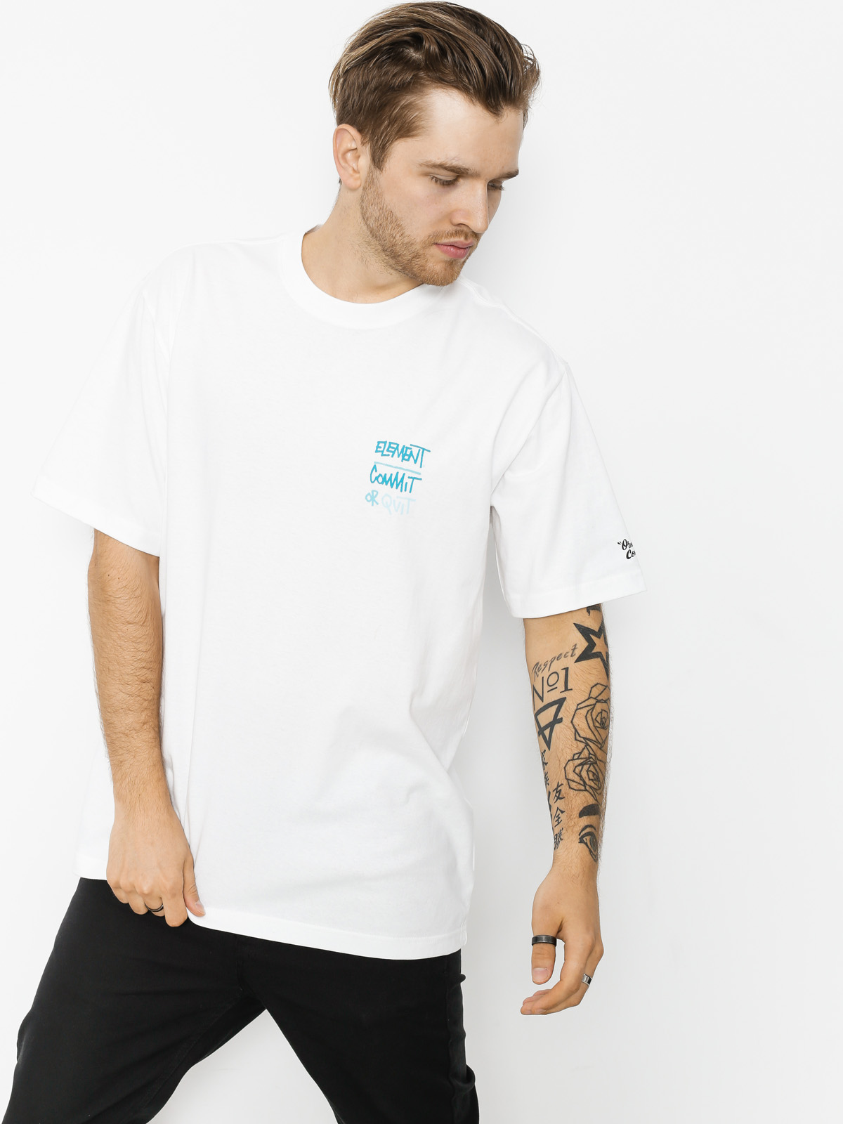 Element T-Shirt Commit Icon (optic white)